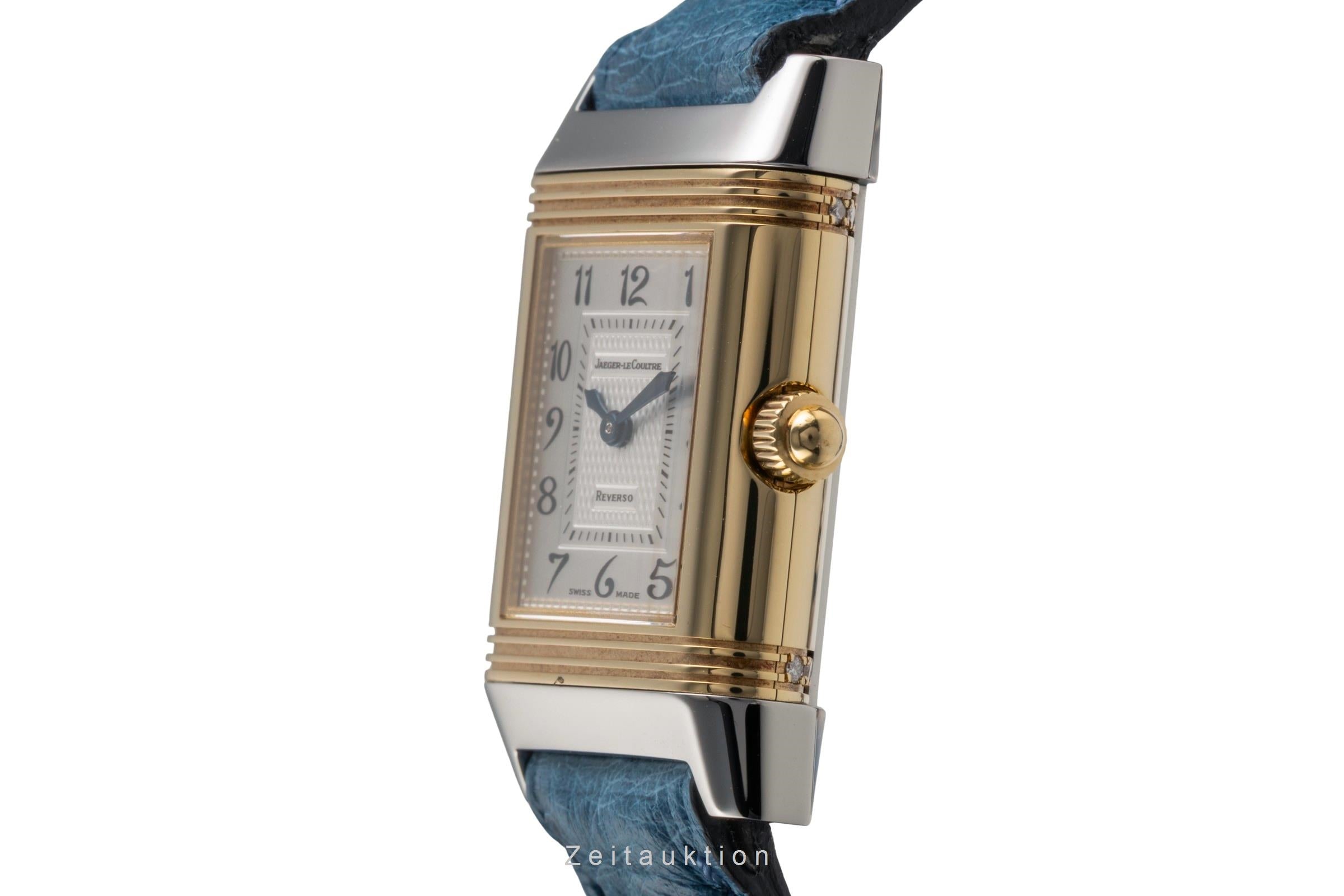 Jaeger LeCoultre Reverso acero / oro cuerda manual reloj para damas  Q2665420,  266.5.44  [2503185]