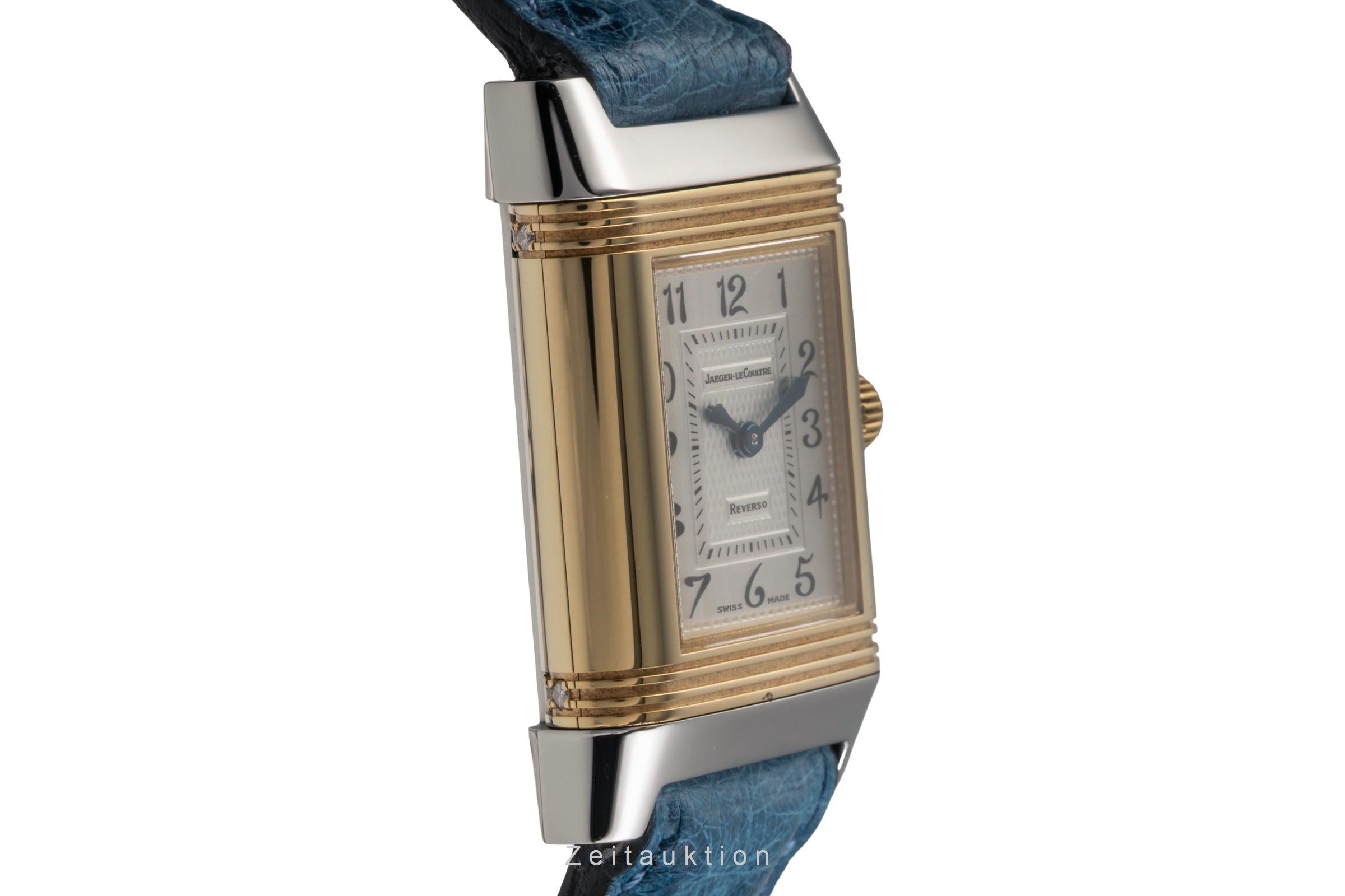 Jaeger LeCoultre Reverso acero / oro cuerda manual reloj para damas  Q2665420,  266.5.44  [2503185]