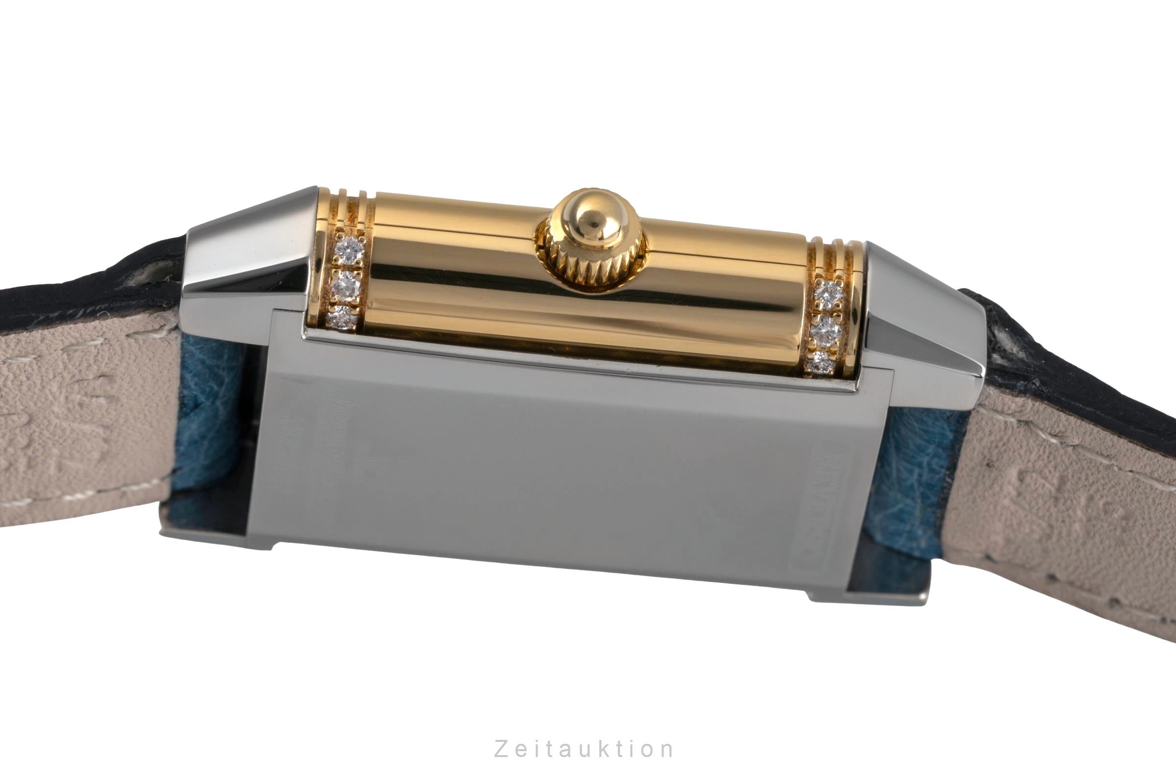 Jaeger LeCoultre Reverso acero / oro cuerda manual reloj para damas  Q2665420,  266.5.44  [2503185]