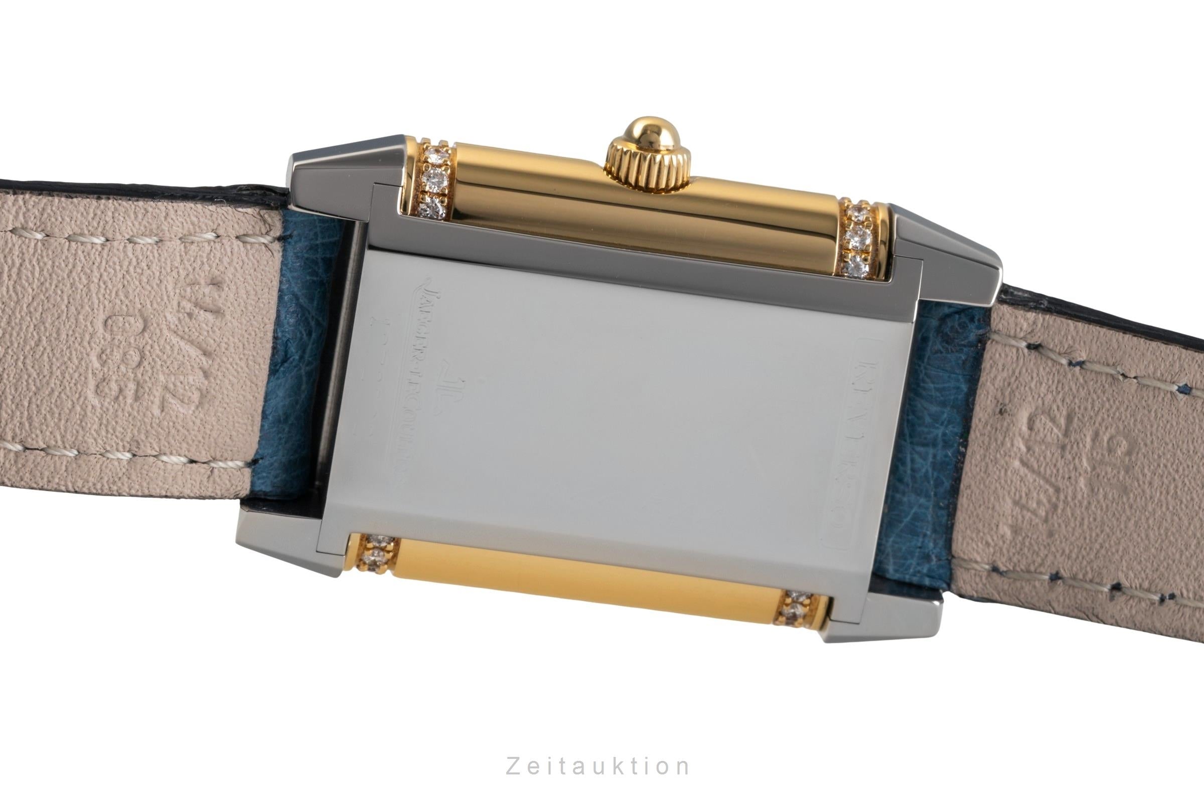 Jaeger LeCoultre Reverso acero / oro cuerda manual reloj para damas  Q2665420,  266.5.44  [2503185]