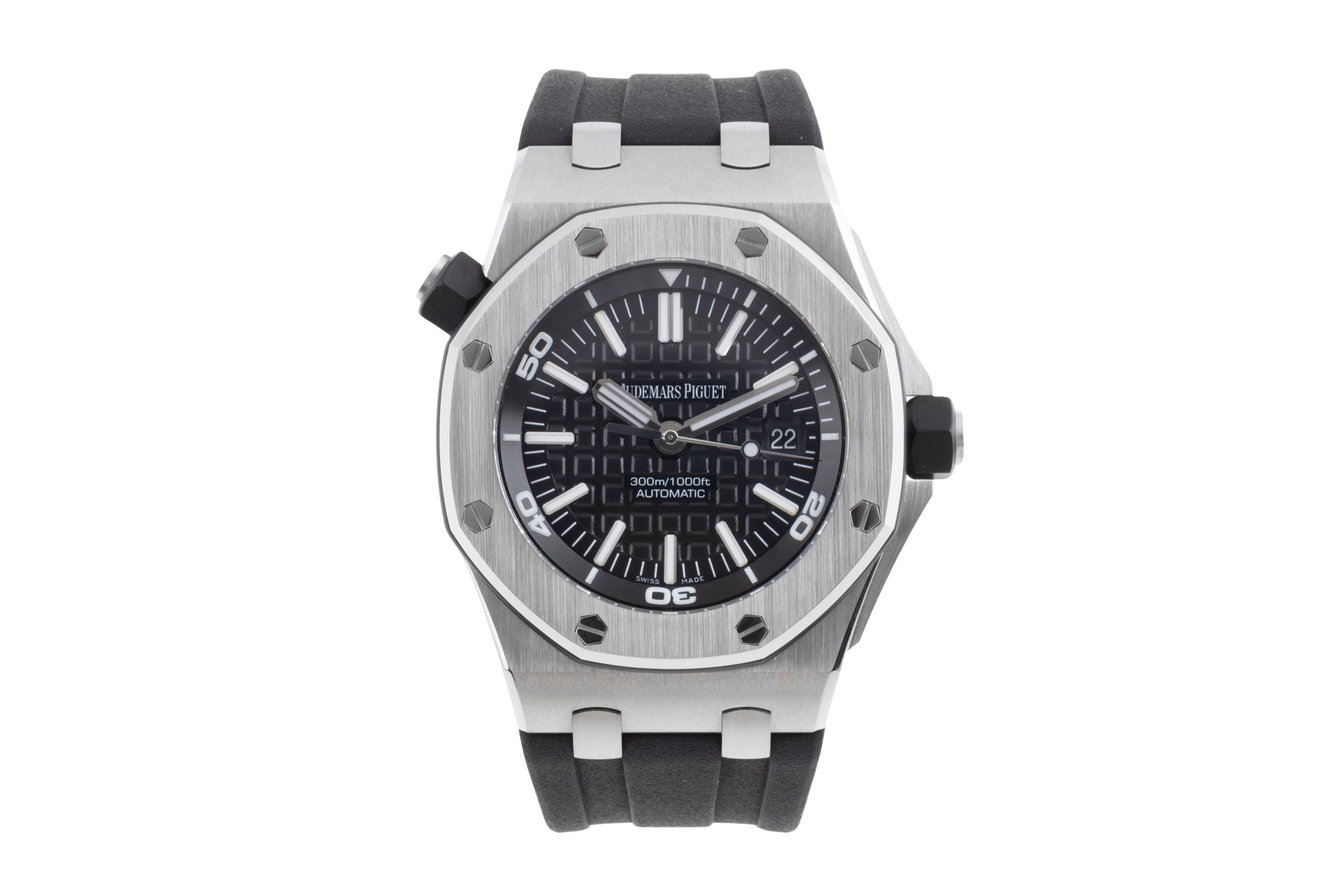 Audemars Piguet Royal Oak acero automático reloj para caballeros 15703ST.OO.A002CA.01 LP: 42400EUR  [2503186]