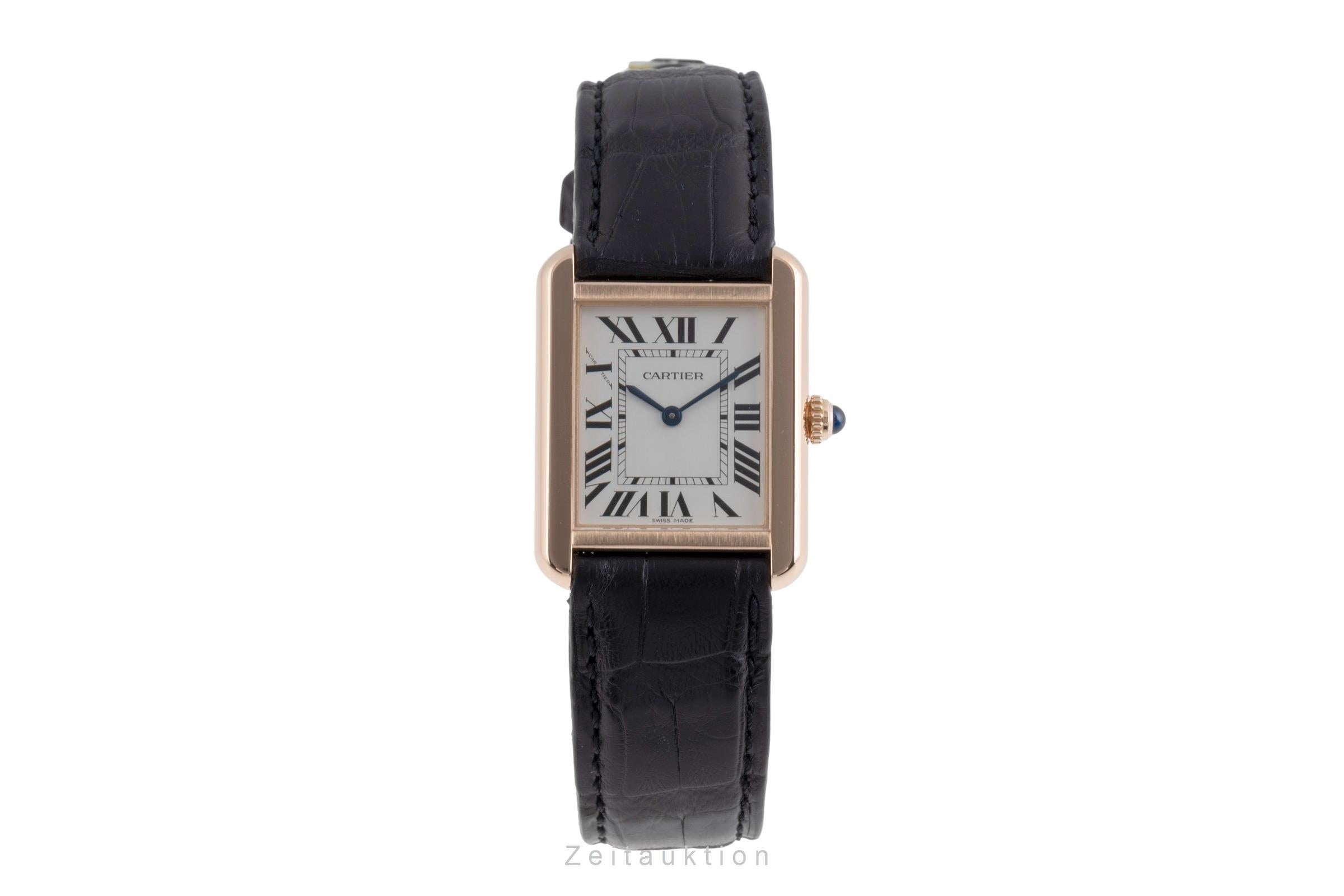Cartier Tank acciaio / oro quarzo unisex W5200024  [2503187]