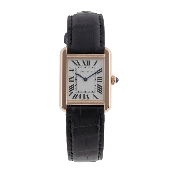 Cartier Tank acciaio / oro quarzo unisex W5200024  [2503187]