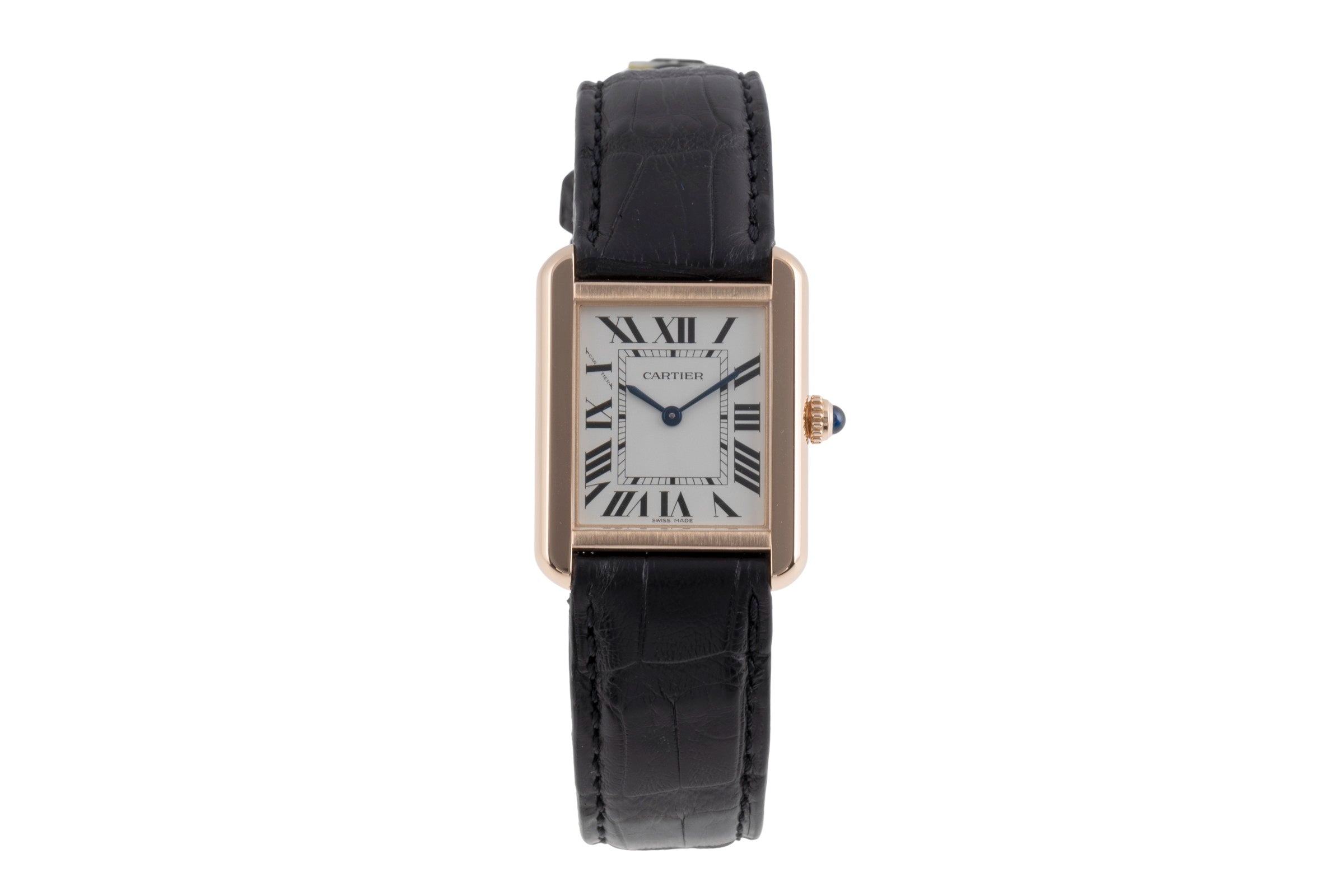 Cartier Tank acero / oro cuarzo unisex W5200024  [2503187]