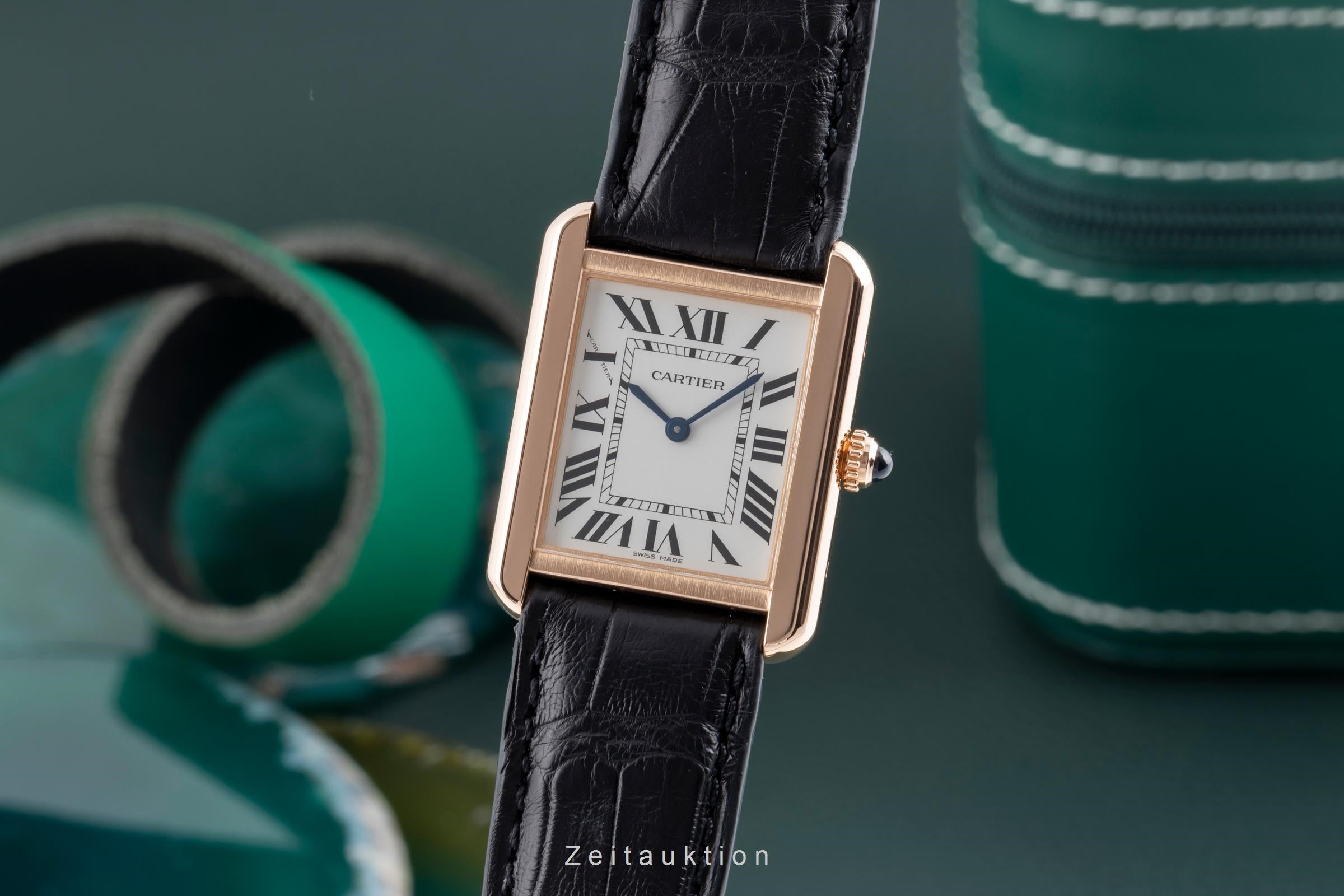Cartier Tank acciaio / oro quarzo unisex W5200024  [2503187]