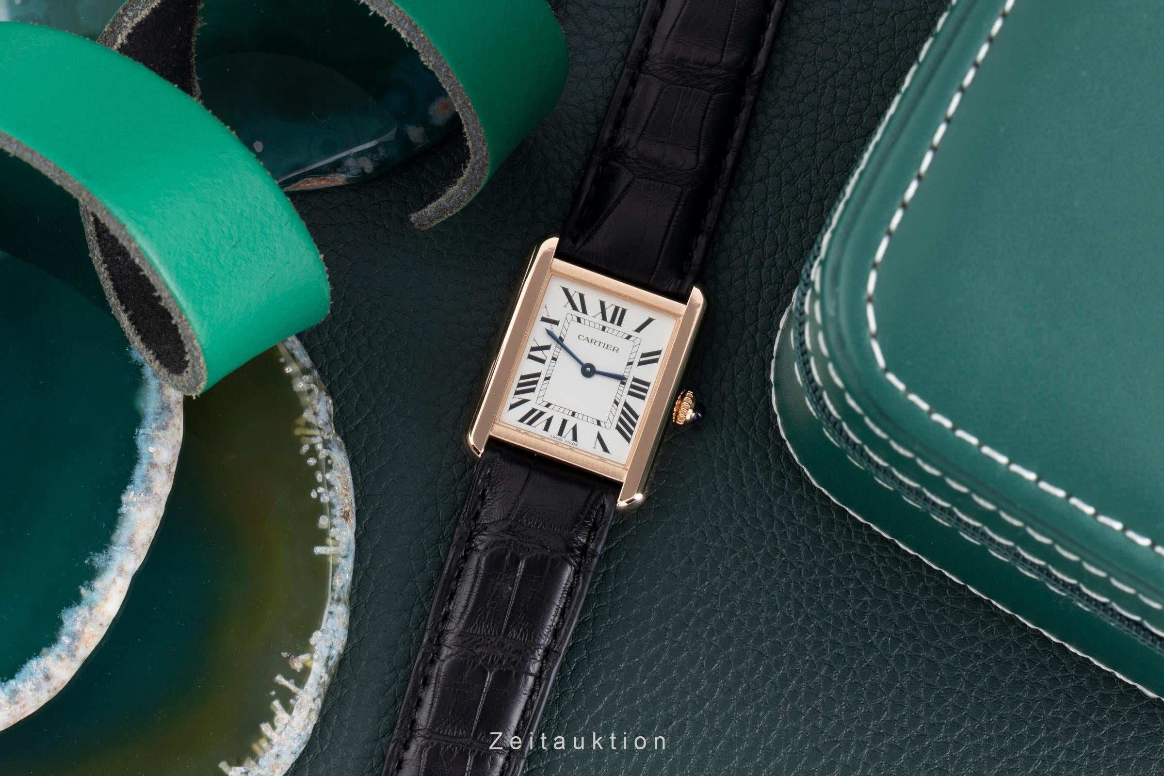 Cartier Tank acciaio / oro quarzo unisex W5200024  [2503187]