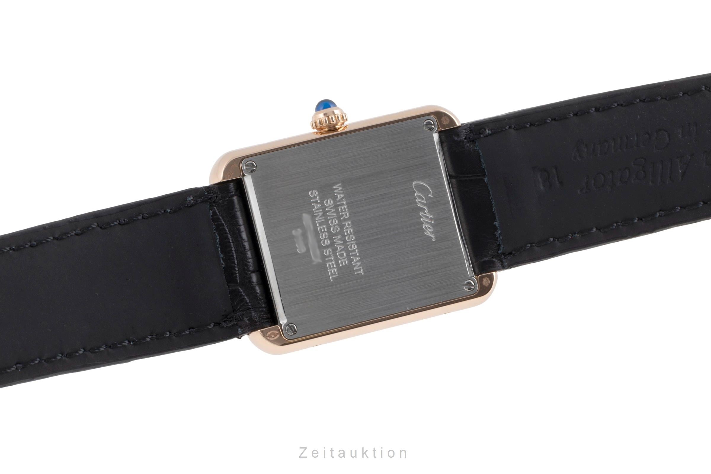 Cartier Tank acciaio / oro quarzo unisex W5200024  [2503187]