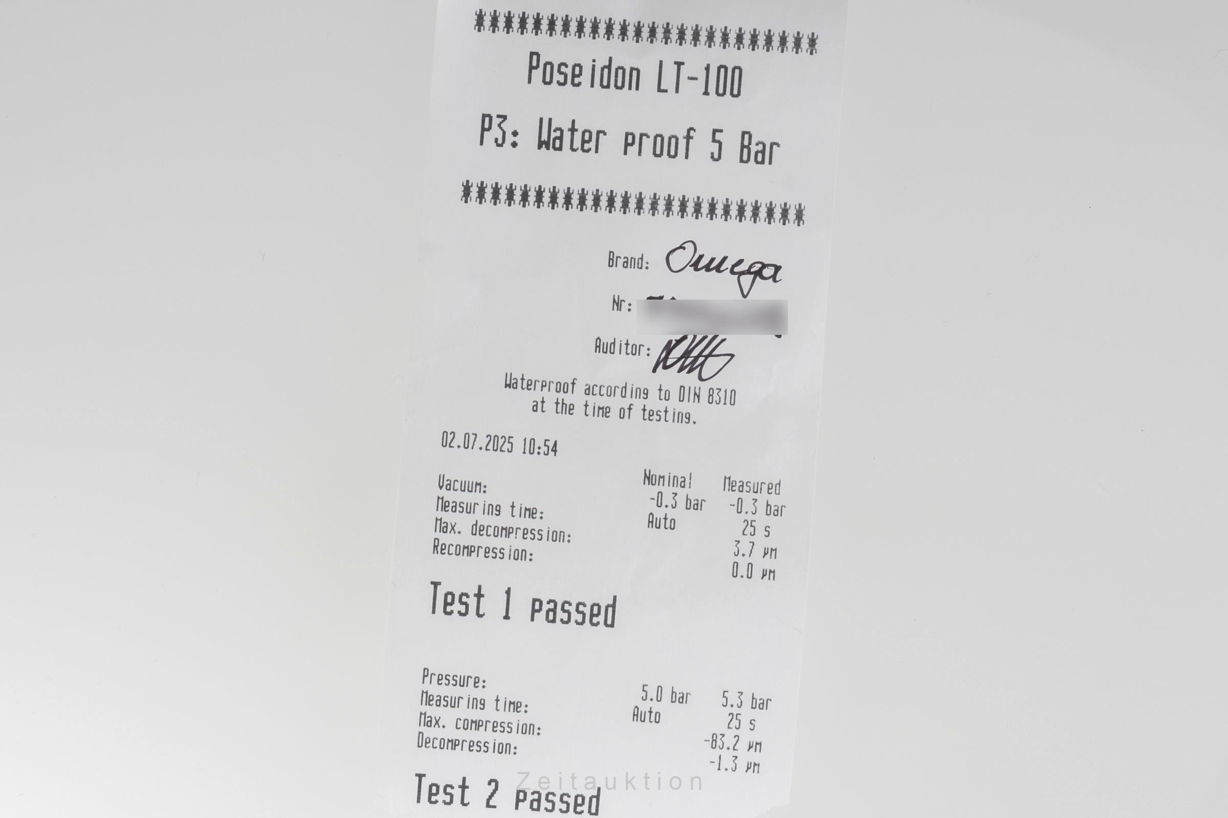 Omega Speedmaster Broad Arrow Chronograph Handaufzug Ref. 3575.20.00 Paper 2001 [2503190]