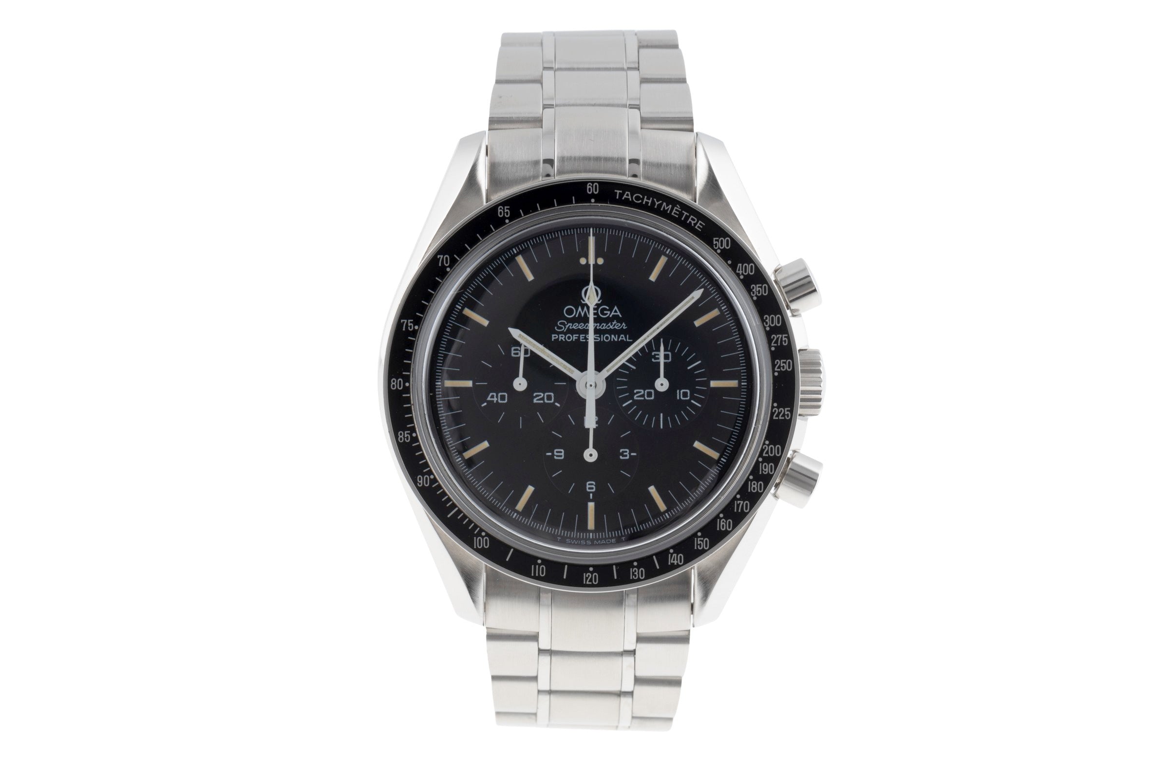Omega Speedmaster Moonwatch chronographe acier à remontage manuel montre pour hommes 3590.50.00 LP: 7600EUR  [2503197]
