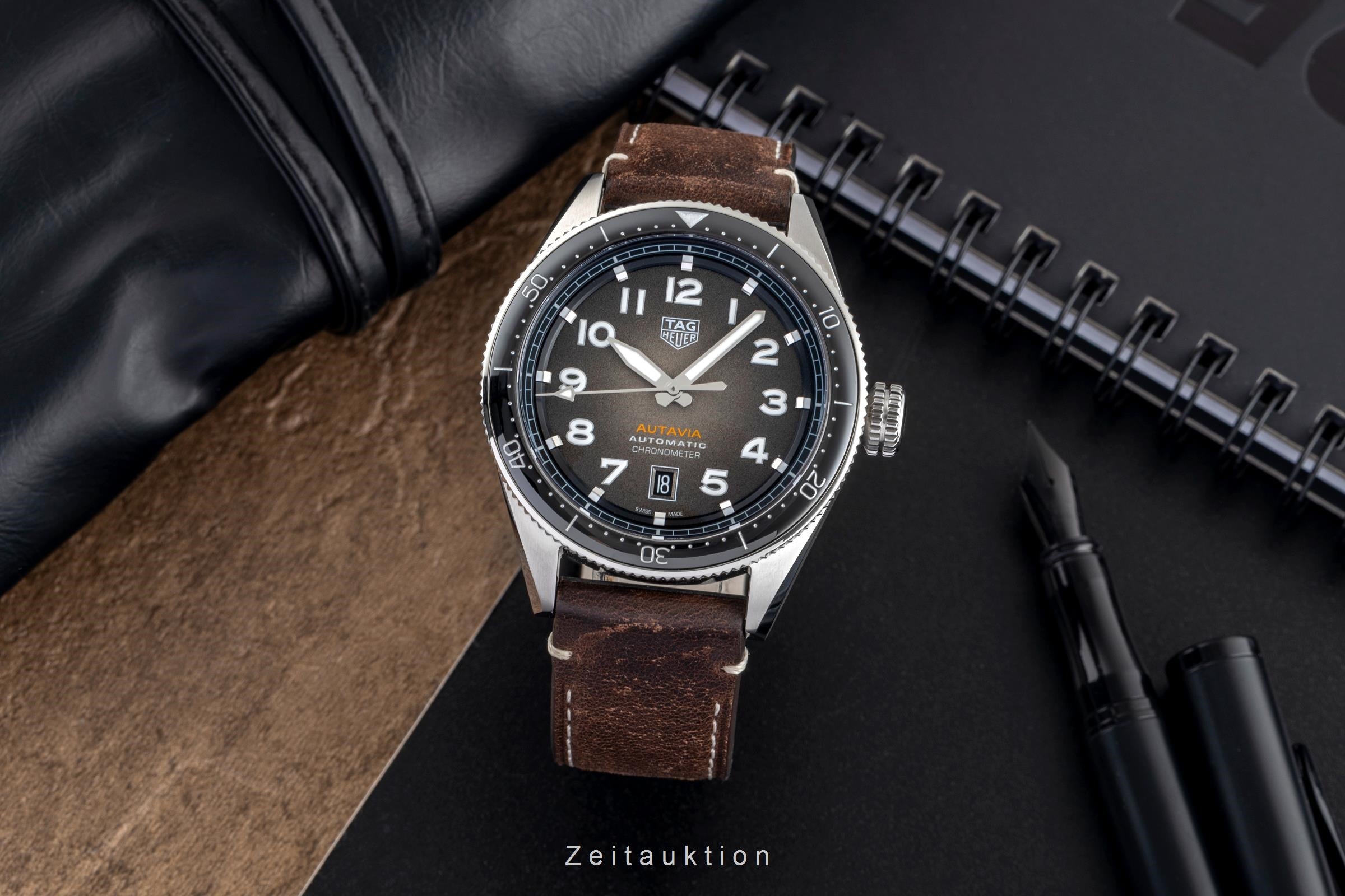 Tag Heuer Autavia acier automatique montre pour hommes WBE5114.FC8266 LP: 3750EUR  [2503198]