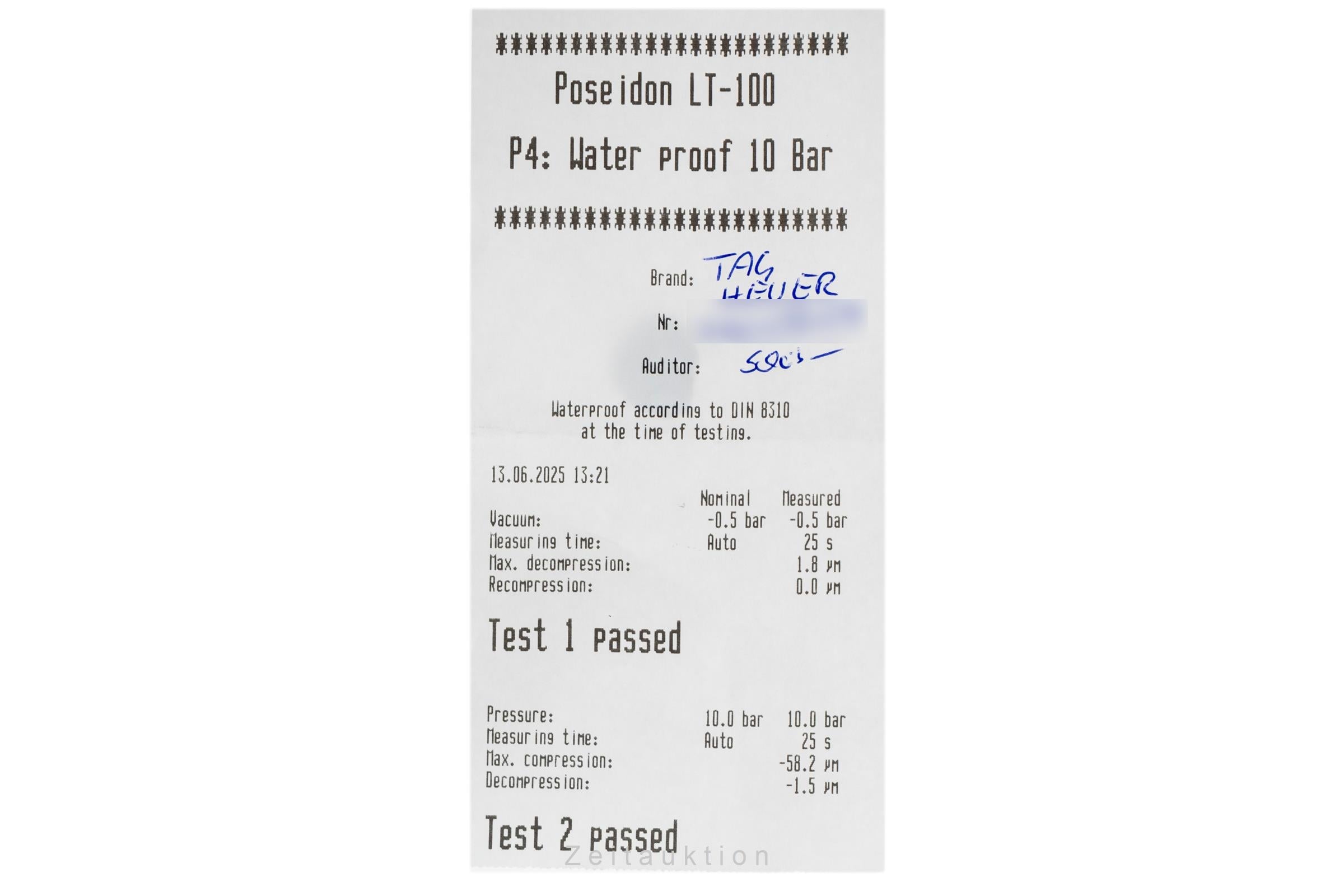 Tag Heuer Autavia acier automatique montre pour hommes WBE5114.FC8266 LP: 3750EUR  [2503198]