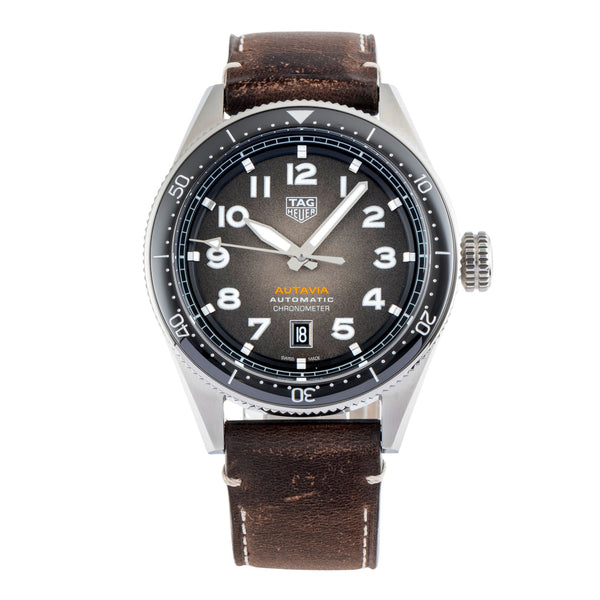 Tag Heuer Autavia acier automatique montre pour hommes WBE5114.EB0173 LP: 3950EUR  [2503199]