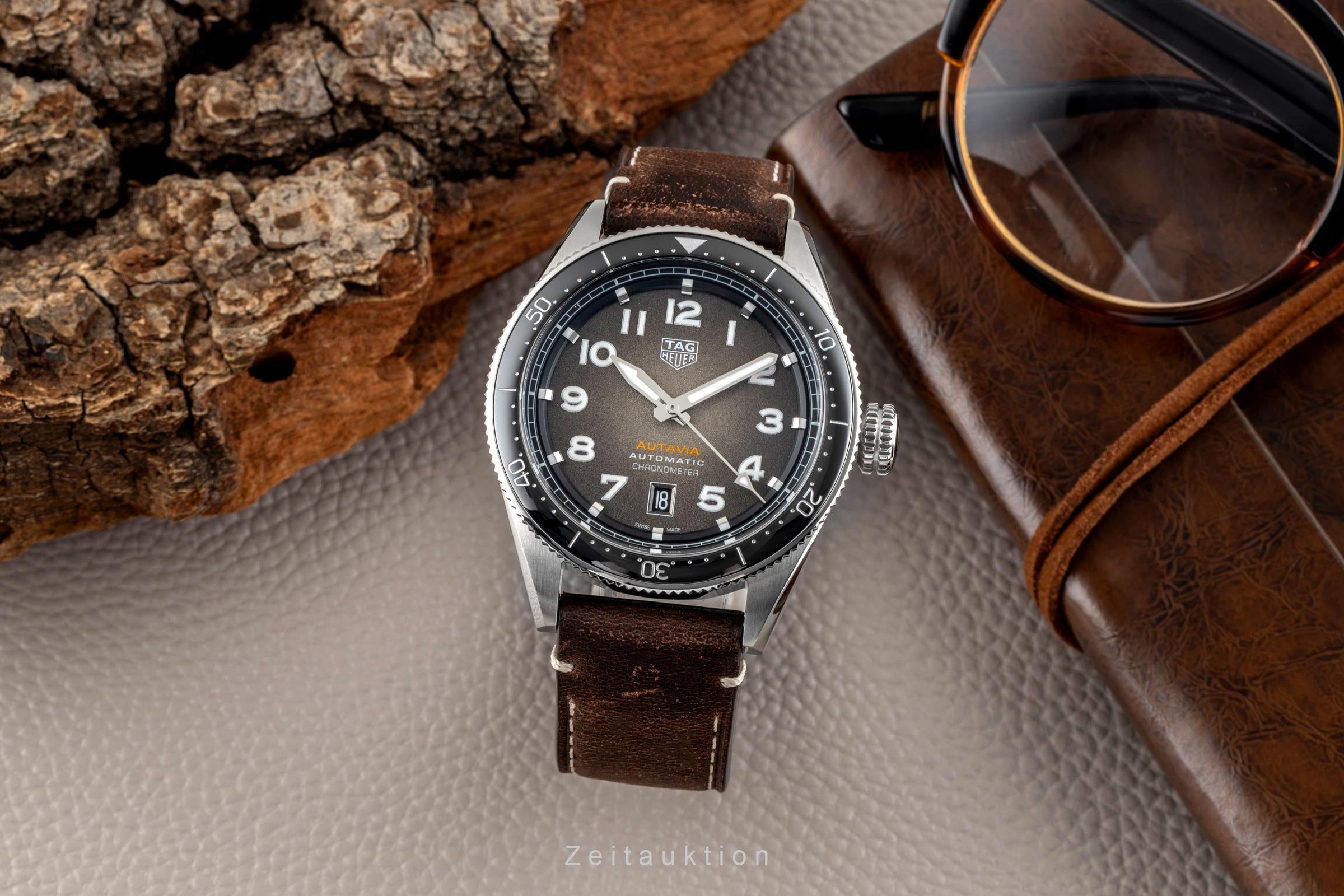 Tag Heuer Autavia acier automatique montre pour hommes WBE5114.EB0173 LP: 3950EUR  [2503199]