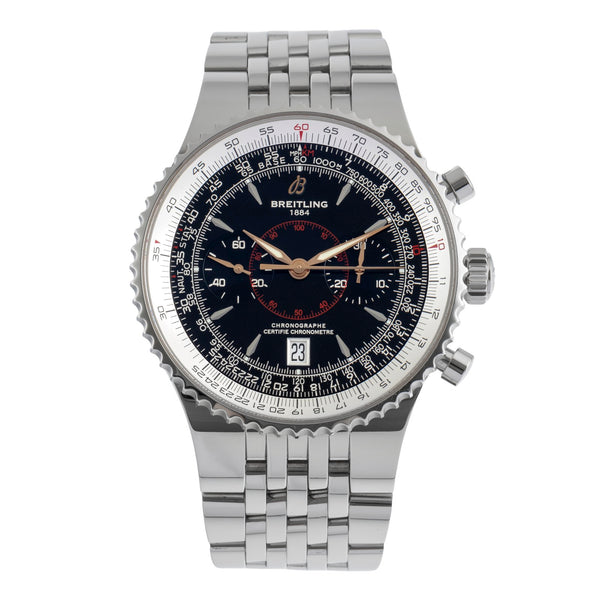 Breitling Montbrillant chronograph steel automatic men's watch A23340  [2503200]