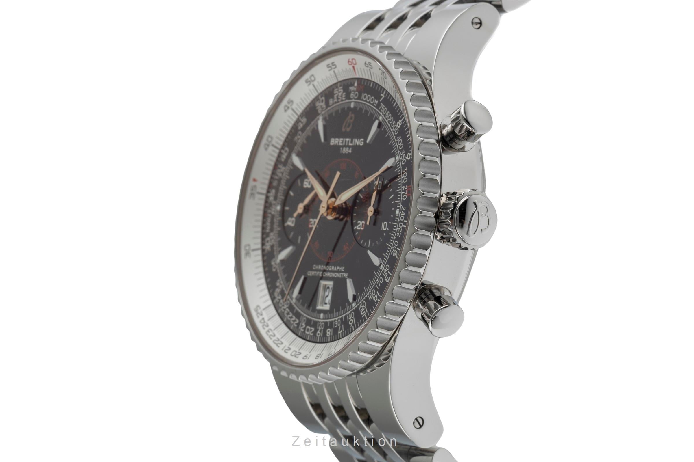 Breitling Montbrillant chronograph steel automatic men's watch A23340  [2503200]