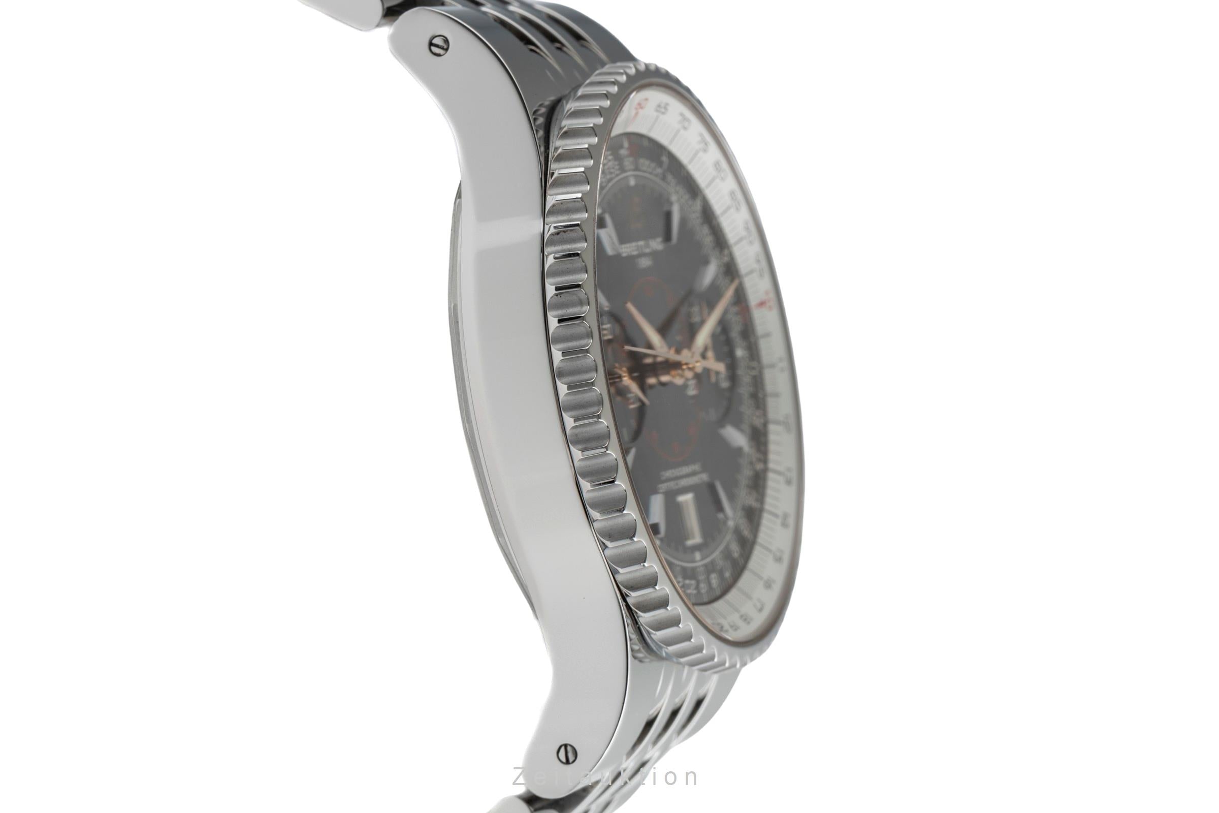 Breitling Montbrillant chronograph steel automatic men's watch A23340  [2503200]