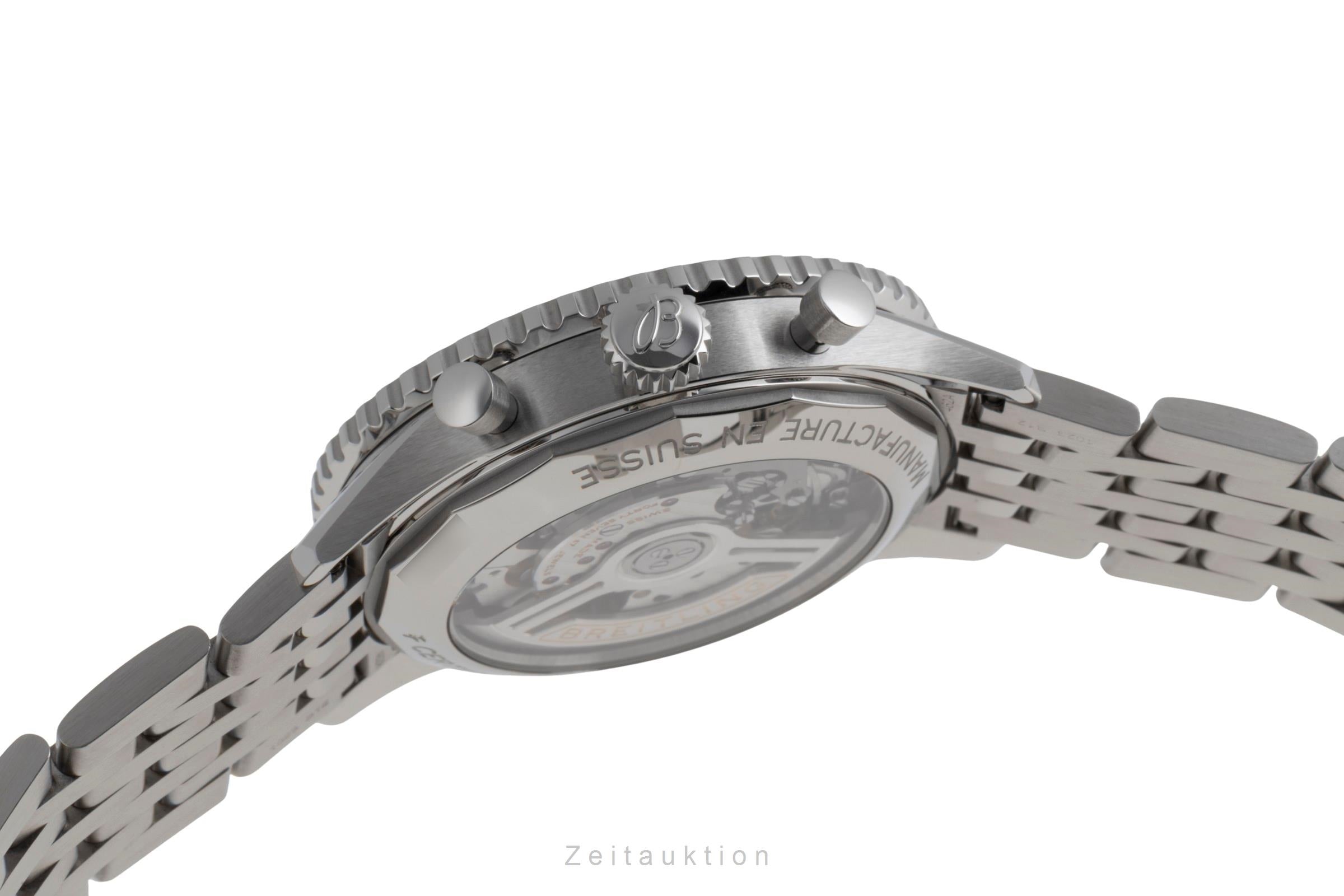 Breitling Navitimer 01 chronographe acier automatique montre pour hommes AB0138211B1P1 LP: 9650EUR  [2503202]