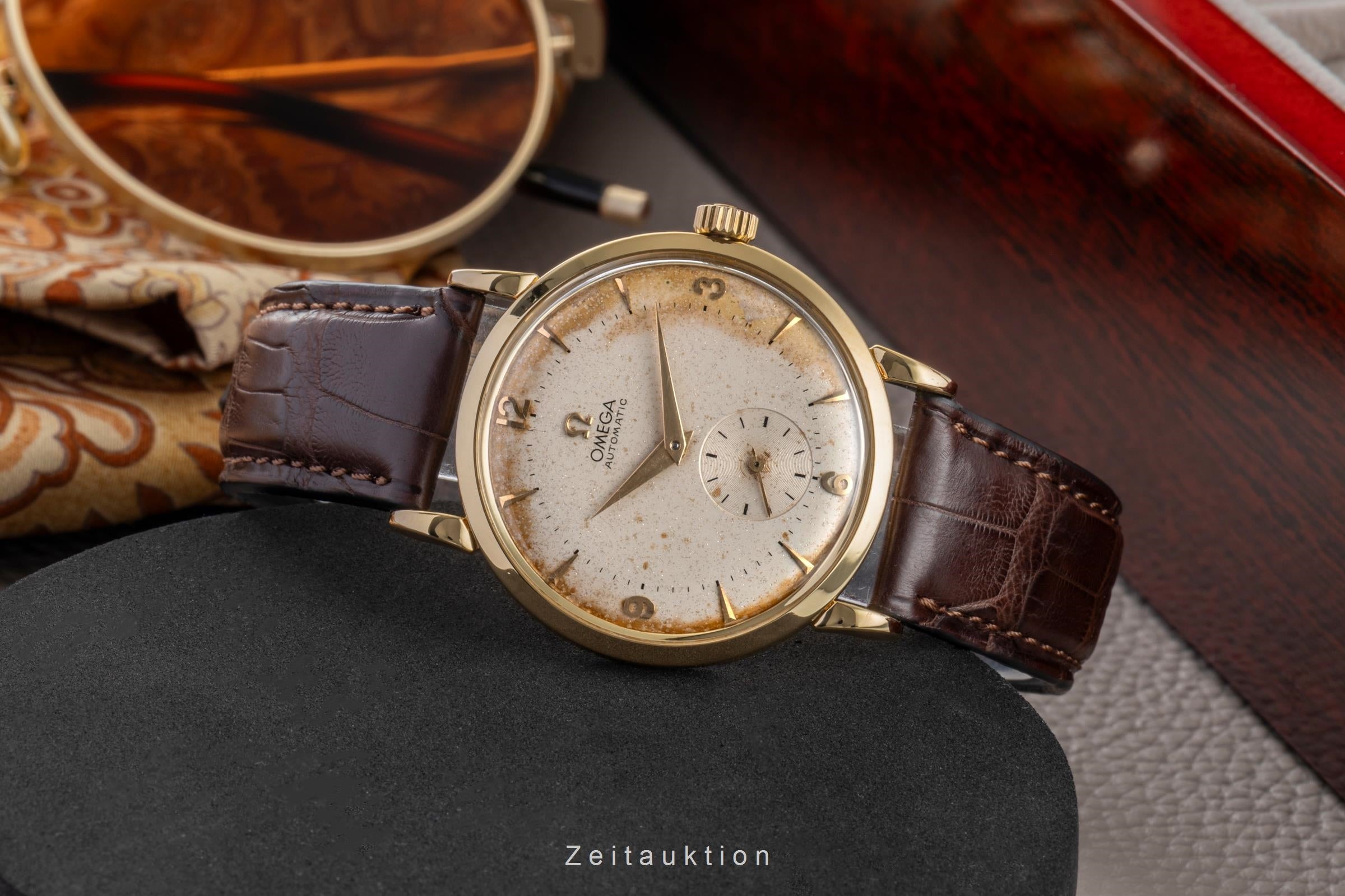 Omega oro de 18 quilates automático reloj para caballeros 2659 Vintage  [2503205]