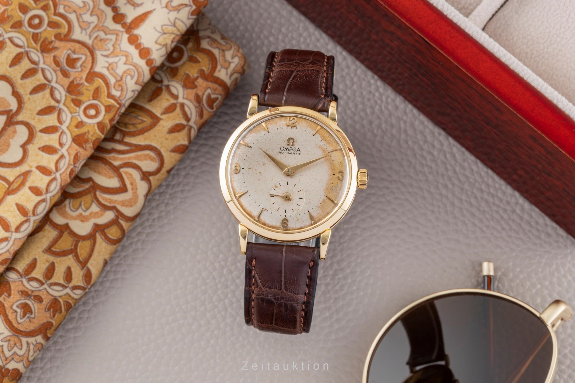 Omega oro de 18 quilates automático reloj para caballeros 2659 Vintage  [2503205]