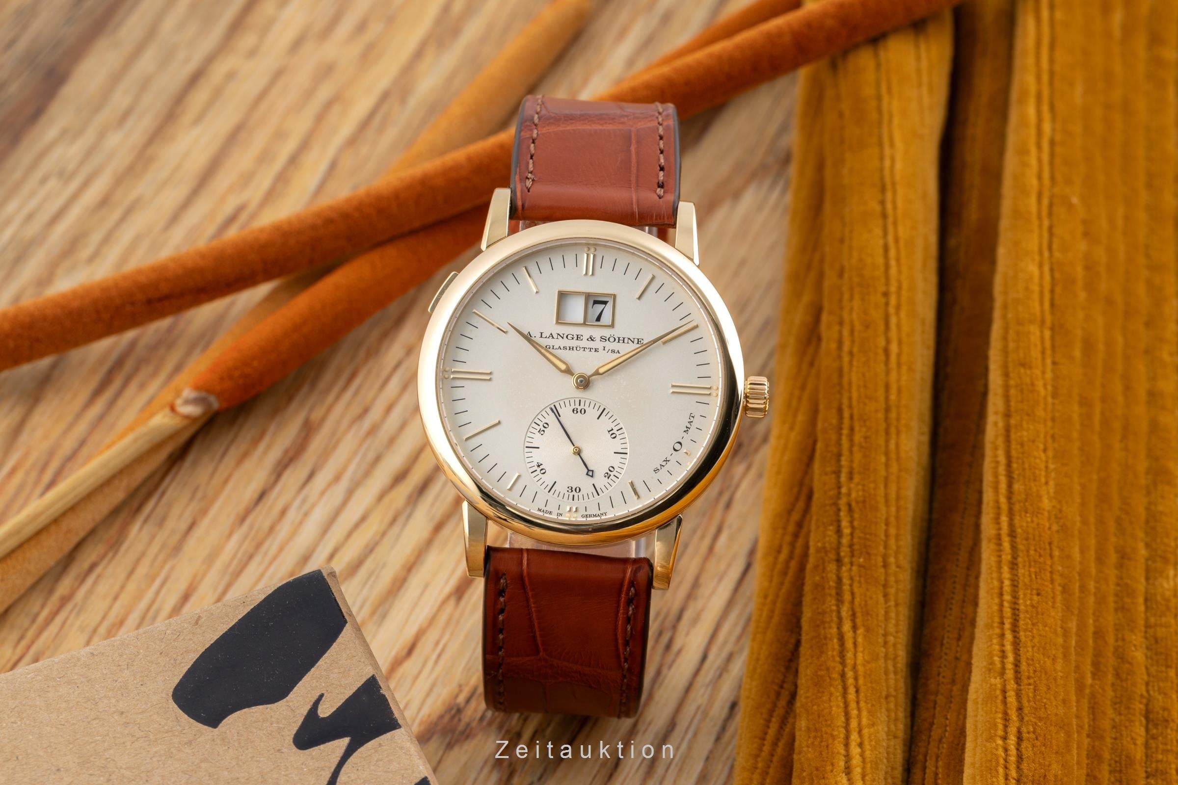 A. Lange & Söhne SAX-O-MAT 18 ct gold automatic Kal. L921.4 Ref