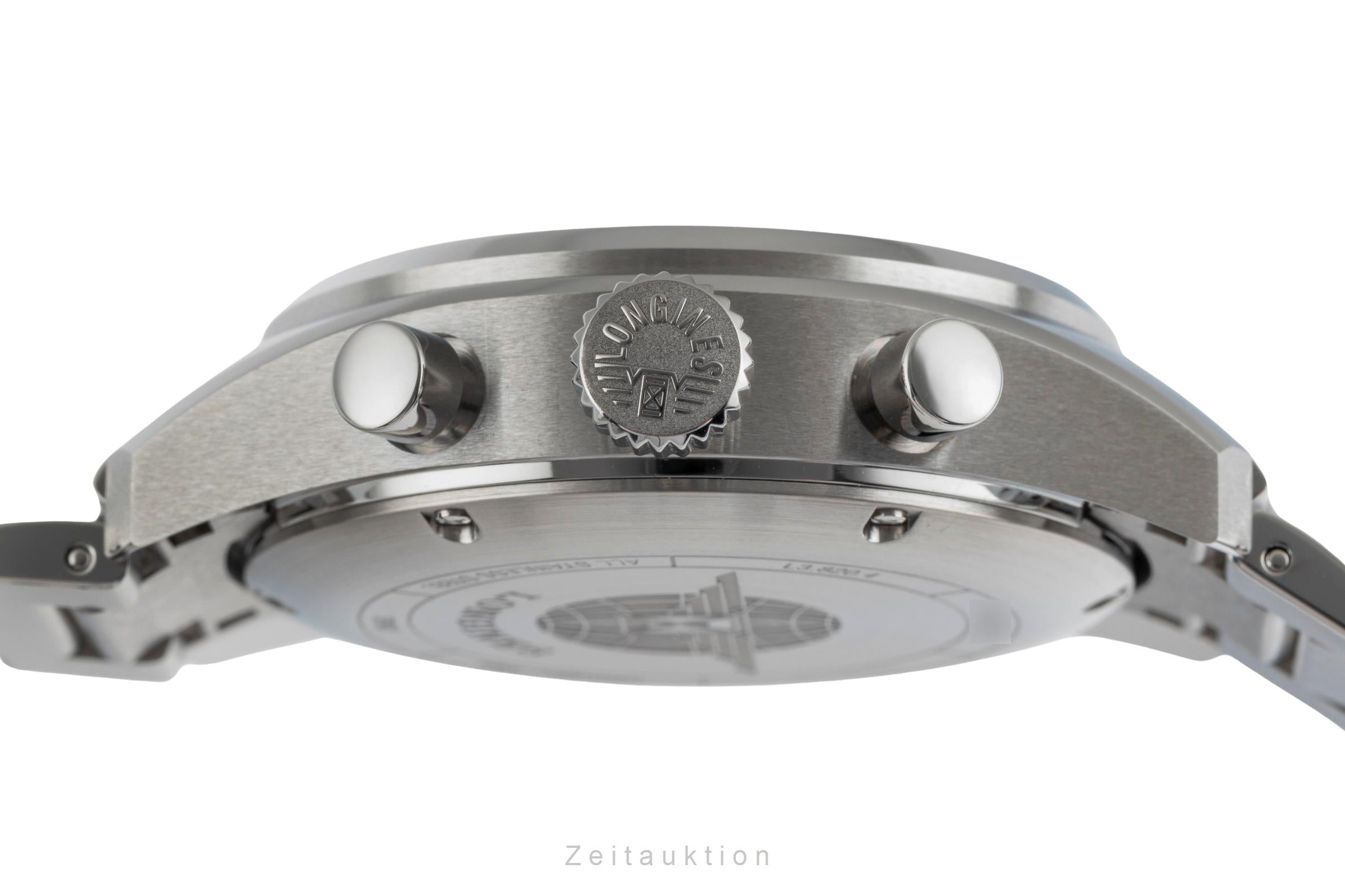 Longines Spirit chronographe acier automatique montre pour hommes L3.820.4.53.6  [2503207]