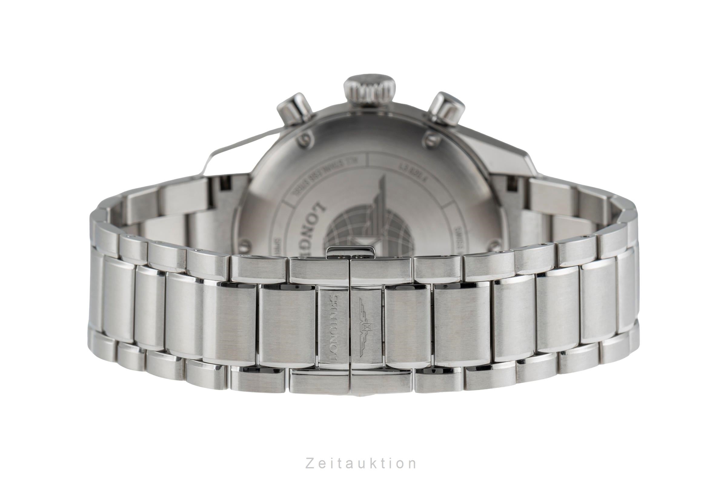 Longines Spirit chronographe acier automatique montre pour hommes L3.820.4.53.6  [2503207]