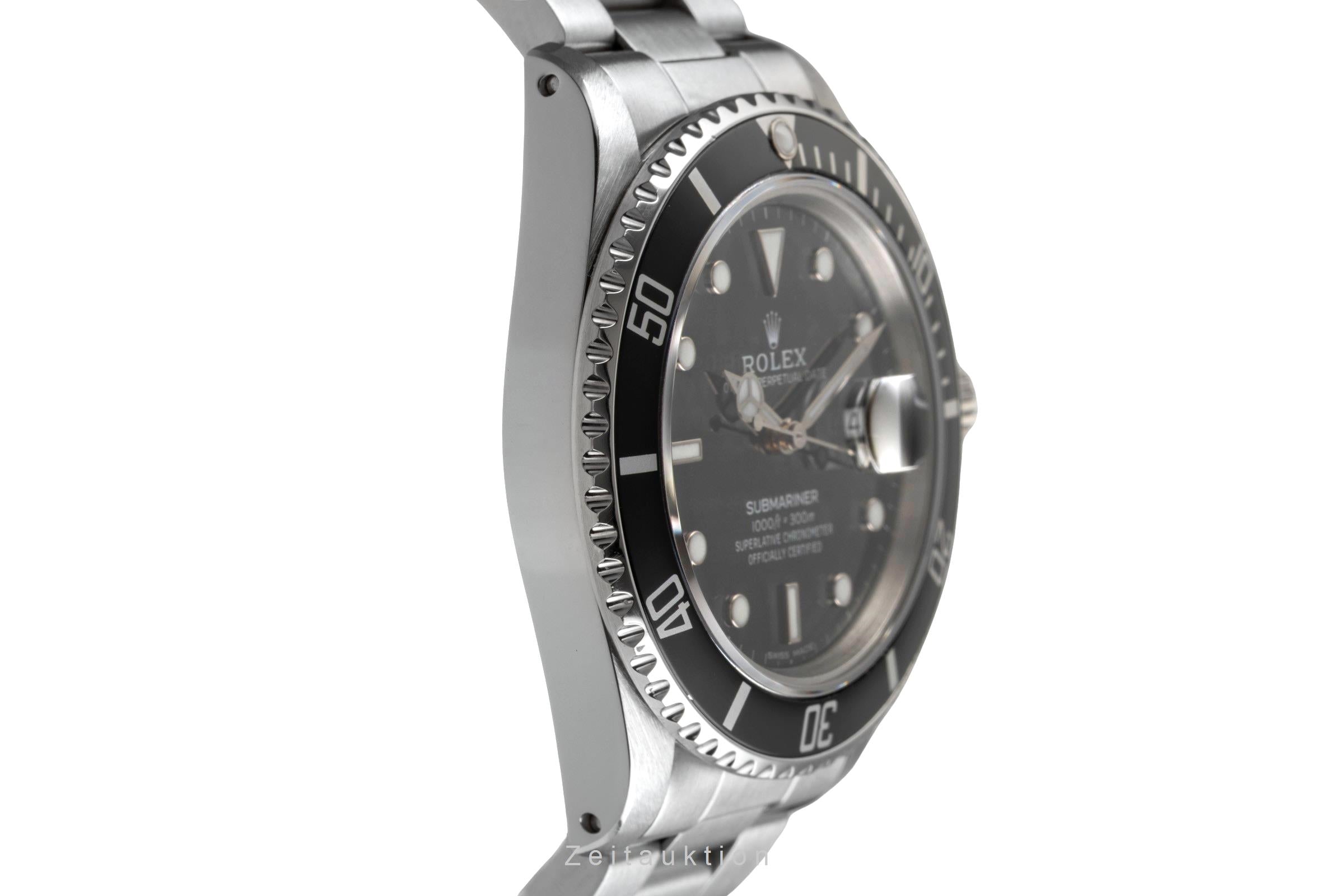 Rolex Submariner acero automático reloj para caballeros 16800  [2503208]