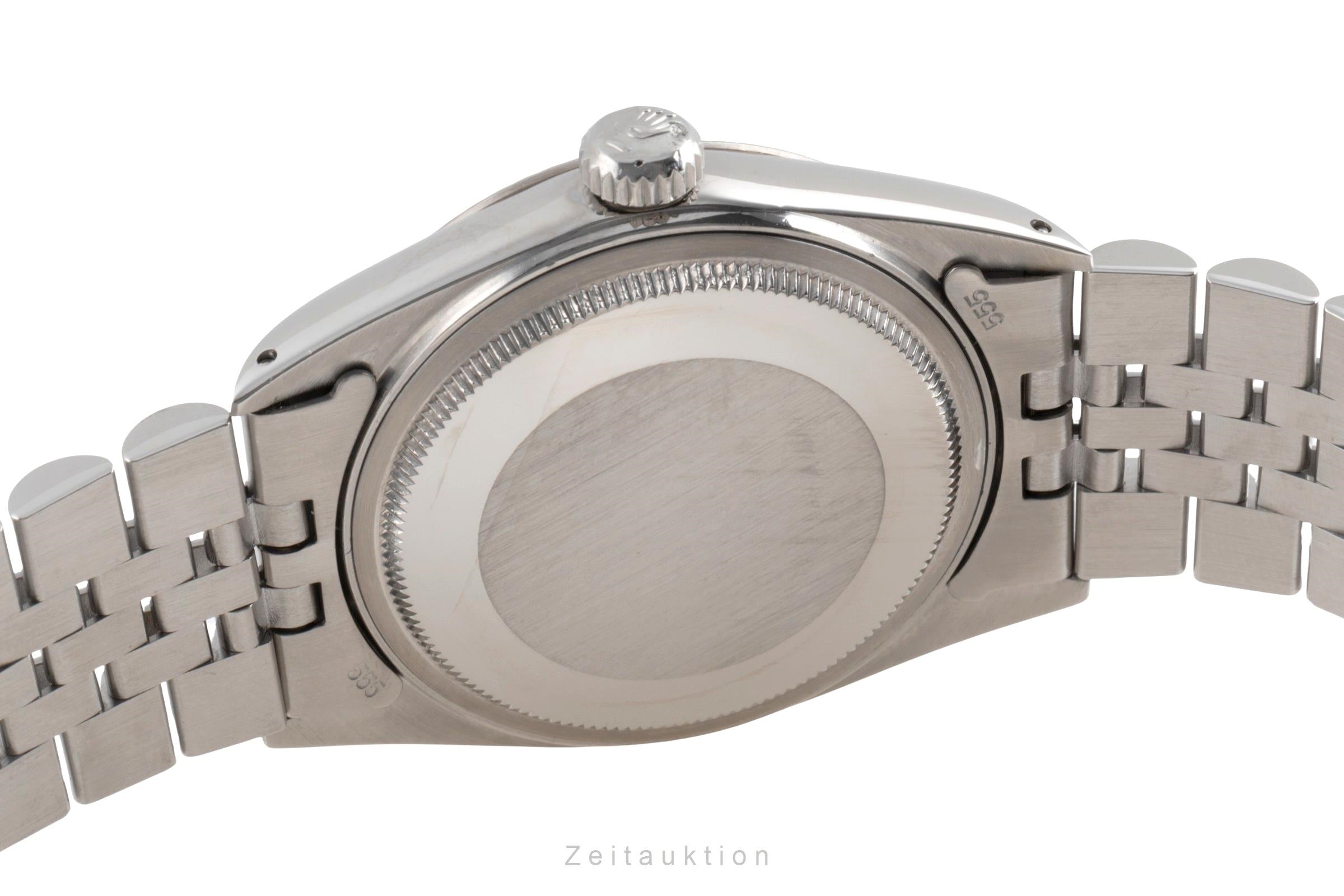 Rolex Datejust steel / white gold automatic men's watch 16014  [2503209]