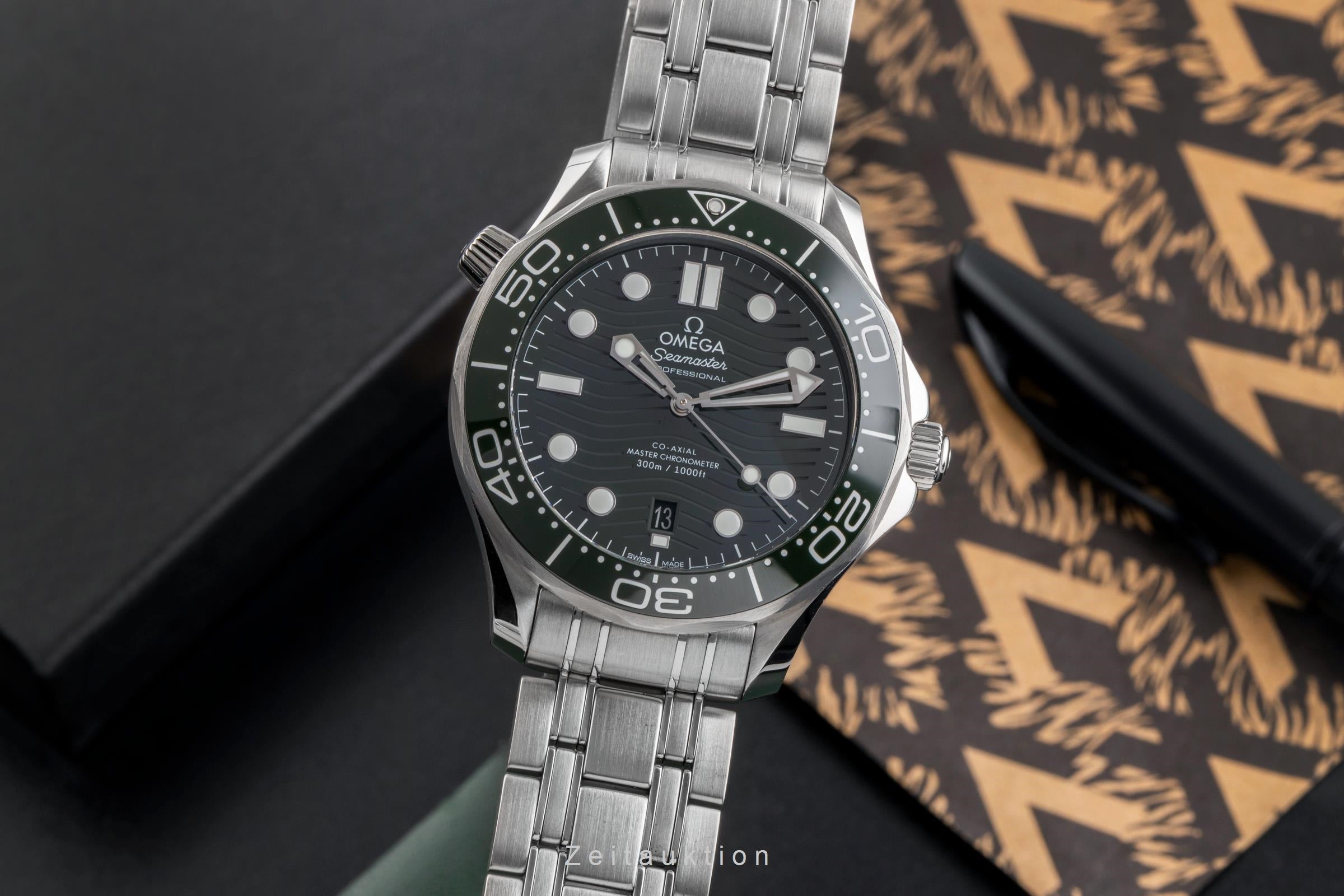 Omega Seamaster steel automatic men's watch 210.30.42.20.10.001 LP: 6500EUR  [2503212]