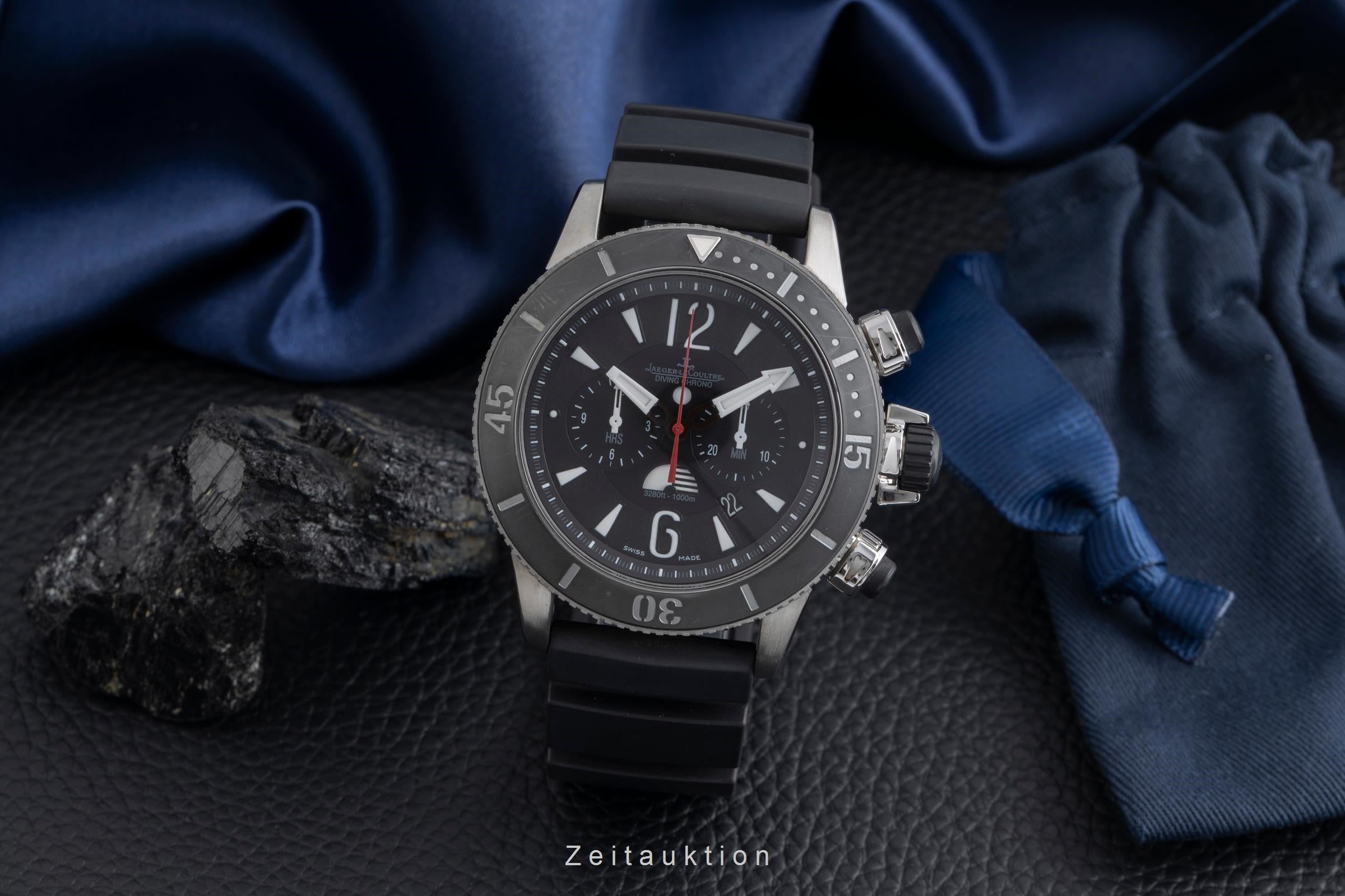 Jaeger LeCoultre Master Compressor chronograph titanium automatic men's watch Q178T470 , 159.T.C7 Limited  [2503213]