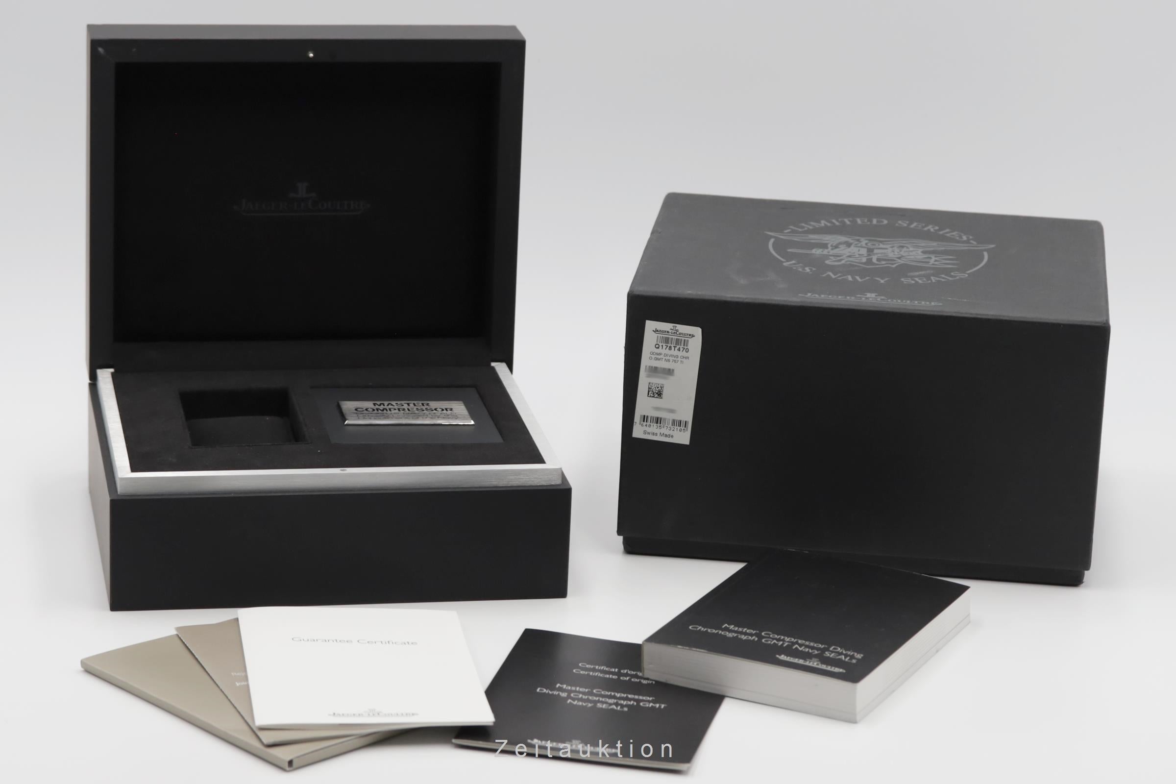 Jaeger LeCoultre Master Compressor chronograph titanium automatic men's watch Q178T470 , 159.T.C7 Limited  [2503213]