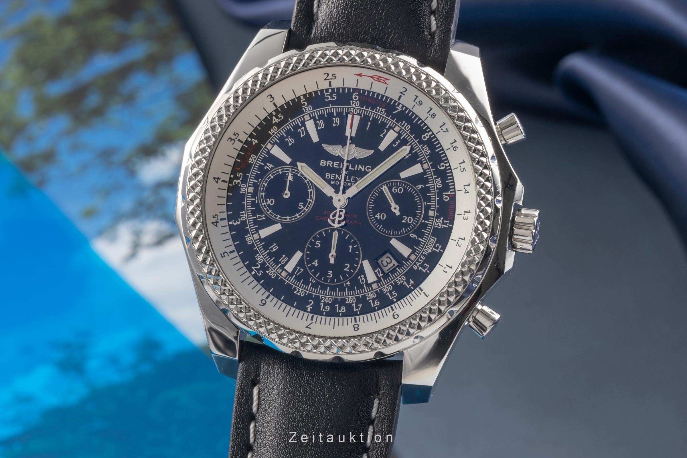 Breitling Bentley Motors Chronograph Edelstahl Automatik Herrenuhr Ref. A25362  [2503214]