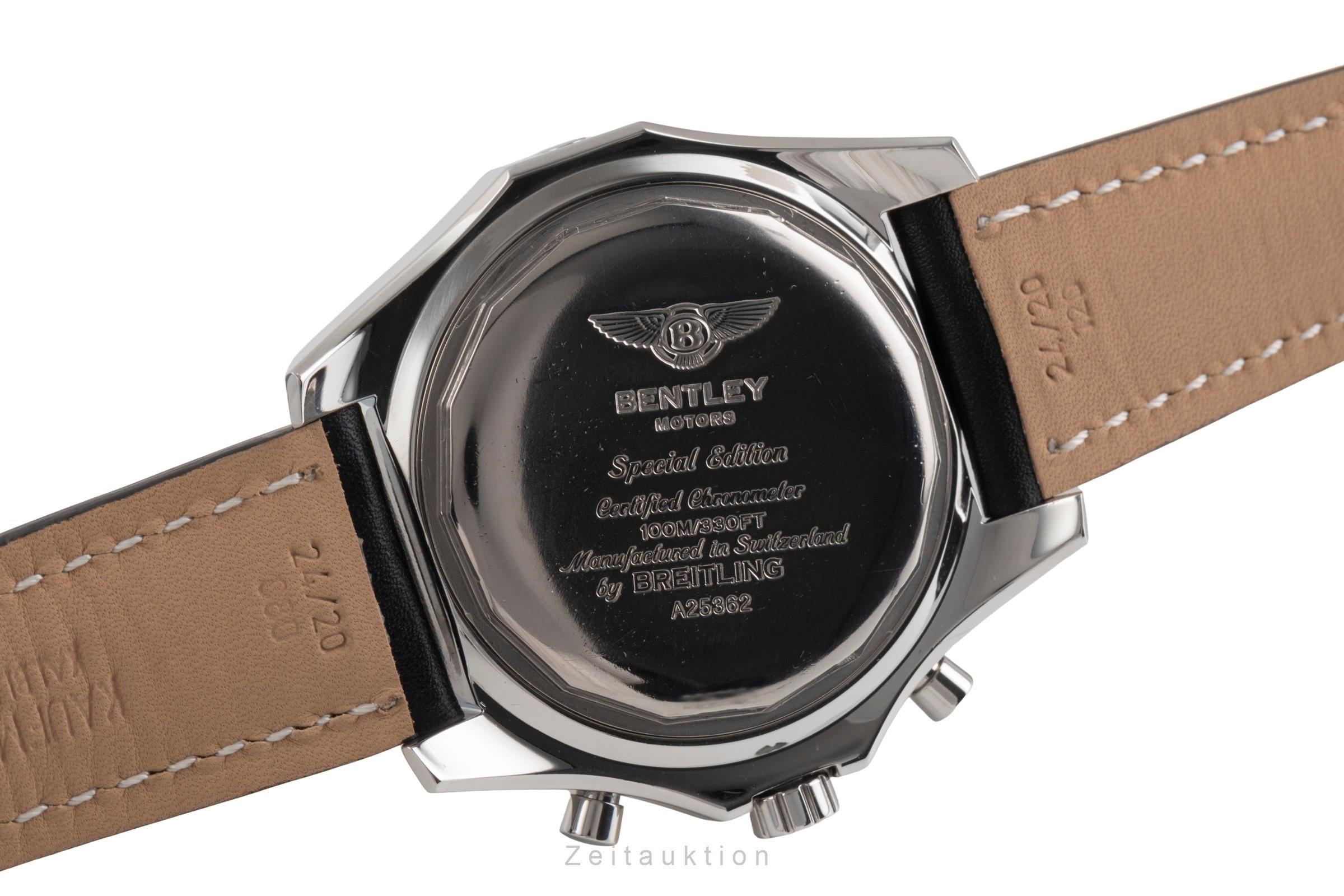 Breitling Bentley Motors Chronograph Edelstahl Automatik Herrenuhr Ref. A25362  [2503214]
