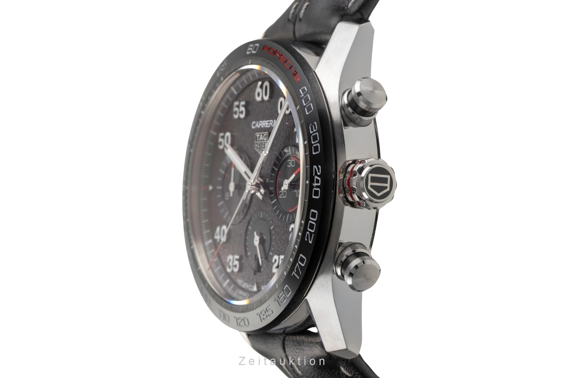 Tag Heuer Carrera chronograph steel automatic Kal. Heuer 02 Ref
