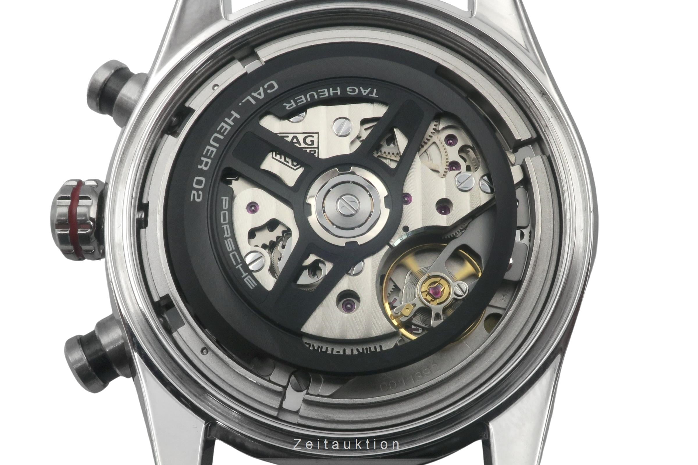 Tag Heuer Carrera chronograph steel automatic Kal. Heuer 02 Ref
