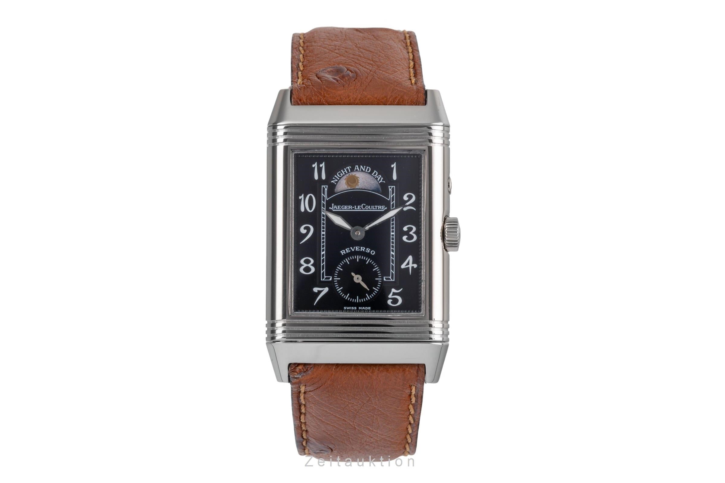 Jaeger LeCoultre Reverso oro blanco de 18 quilates cuerda manual reloj para caballeros Q2723440   270.3.54  [2503219]