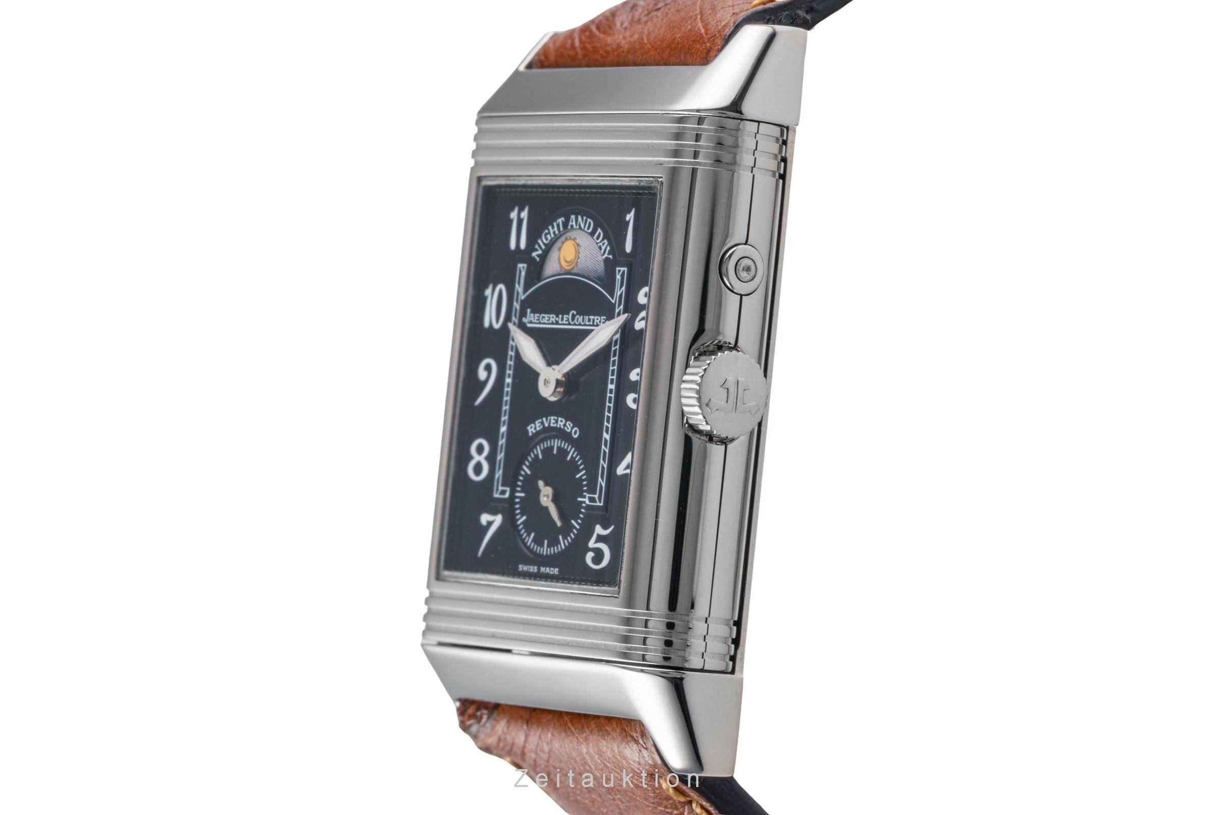 Jaeger LeCoultre Reverso oro blanco de 18 quilates cuerda manual reloj para caballeros Q2723440   270.3.54  [2503219]