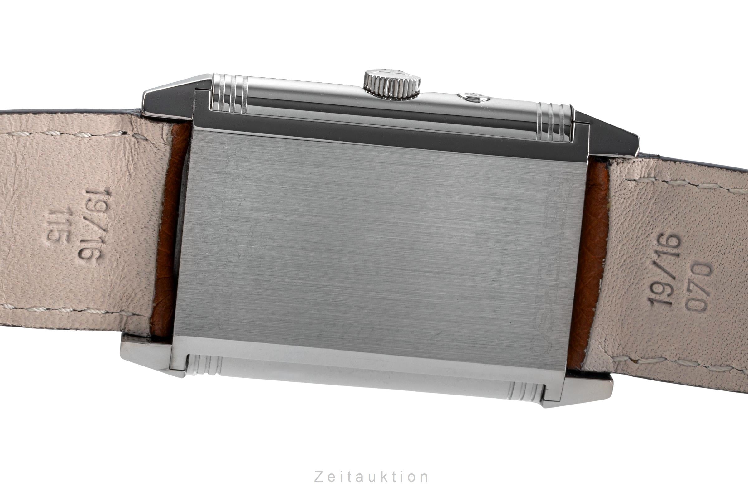 Jaeger LeCoultre Reverso oro blanco de 18 quilates cuerda manual reloj para caballeros Q2723440   270.3.54  [2503219]