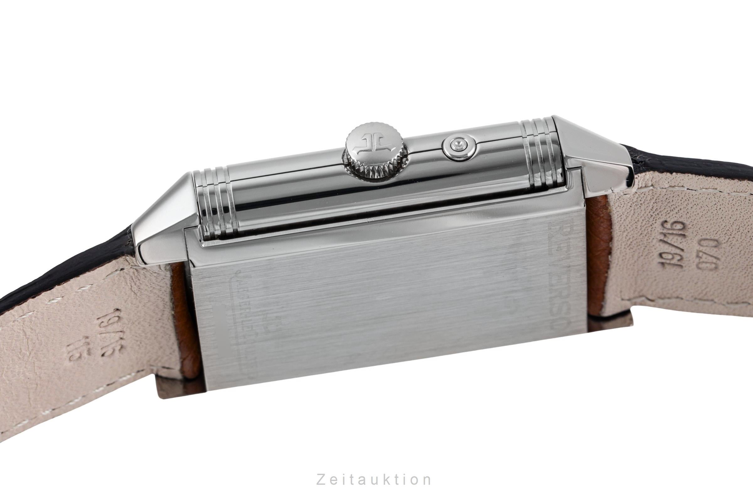 Jaeger LeCoultre Reverso oro blanco de 18 quilates cuerda manual reloj para caballeros Q2723440   270.3.54  [2503219]