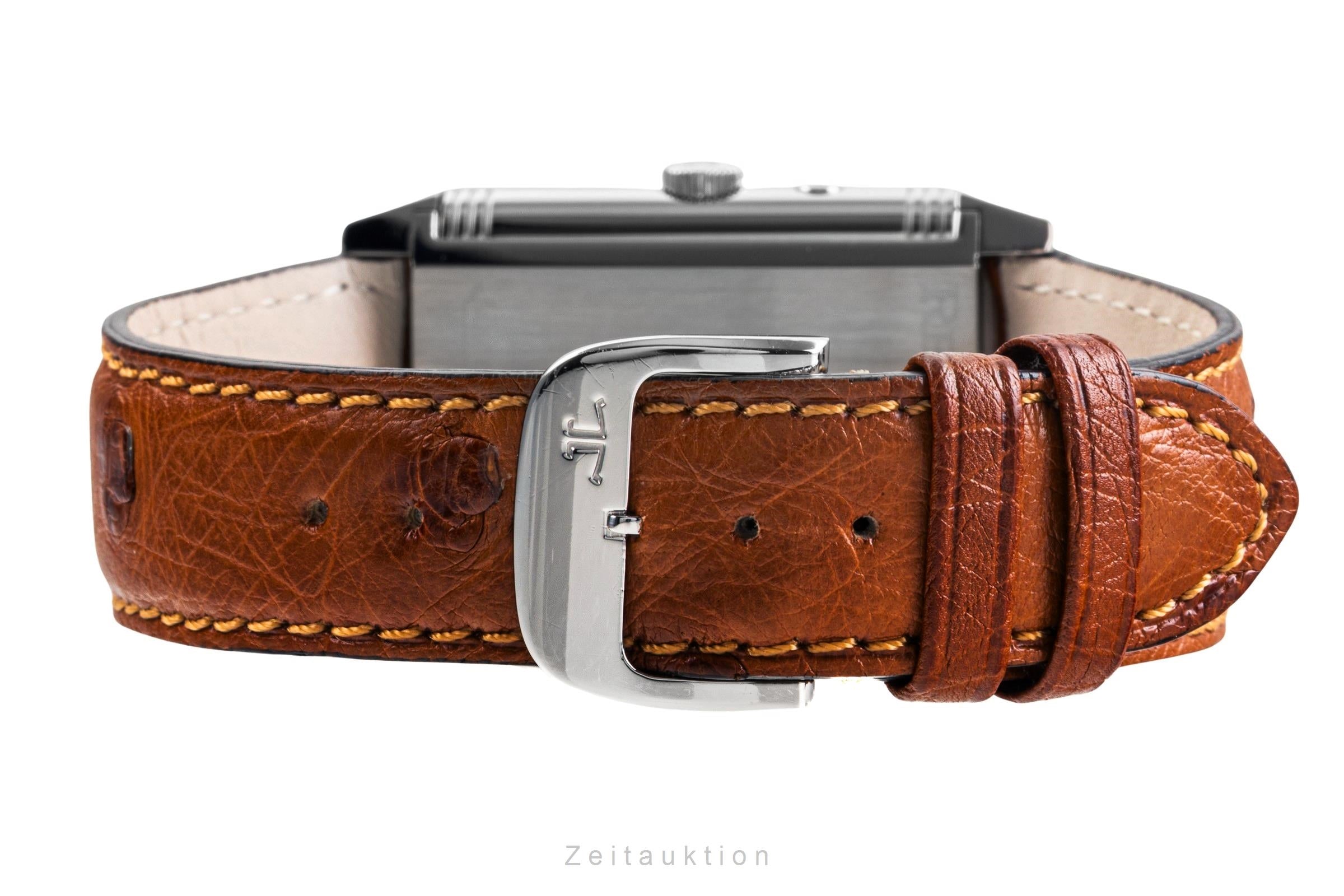 Jaeger LeCoultre Reverso oro blanco de 18 quilates cuerda manual reloj para caballeros Q2723440   270.3.54  [2503219]