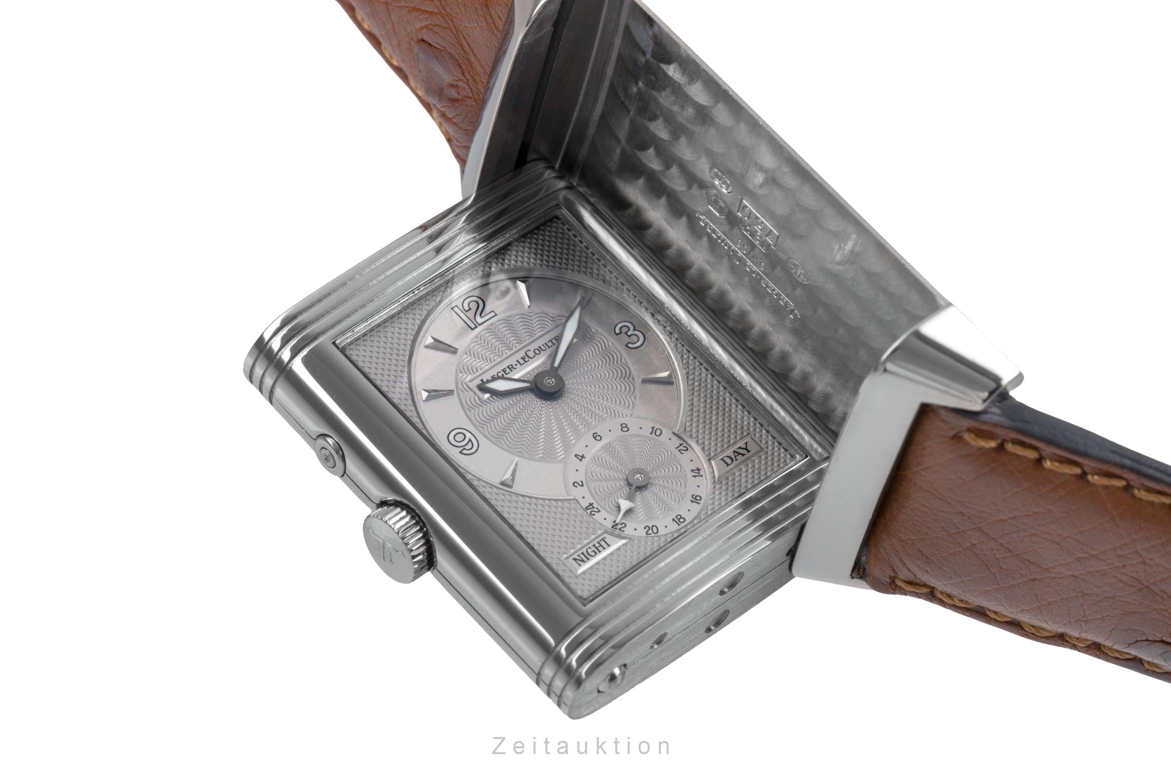 Jaeger LeCoultre Reverso oro blanco de 18 quilates cuerda manual reloj para caballeros Q2723440   270.3.54  [2503219]