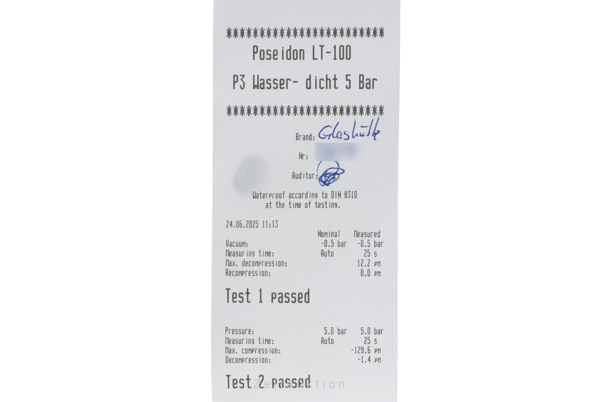 Glashütte Senator cronografo acciaio automatismo orologio da uomo 39-31-03-03-04  [2503221]