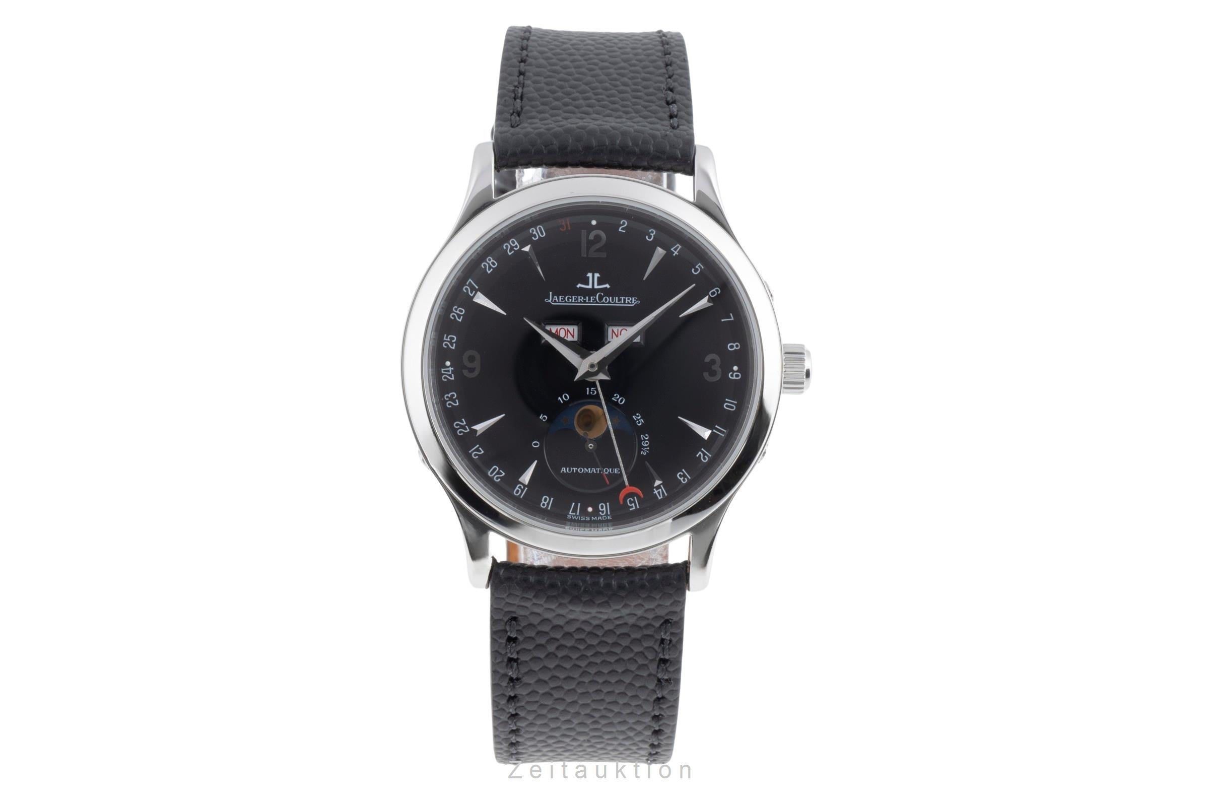 Jaeger LeCoultre Master Calendar acero automático reloj para caballeros 140.8.98.S	  [2503222]