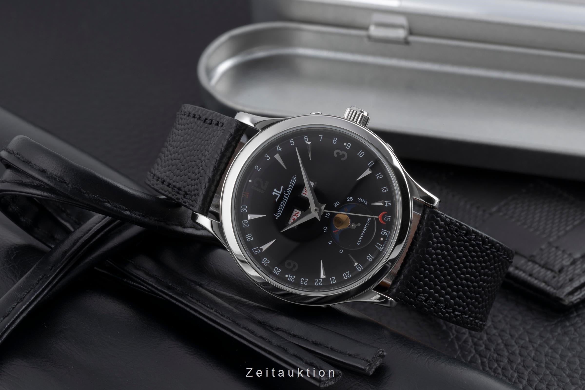 Jaeger LeCoultre Master Calendar acero automático reloj para caballeros 140.8.98.S	  [2503222]