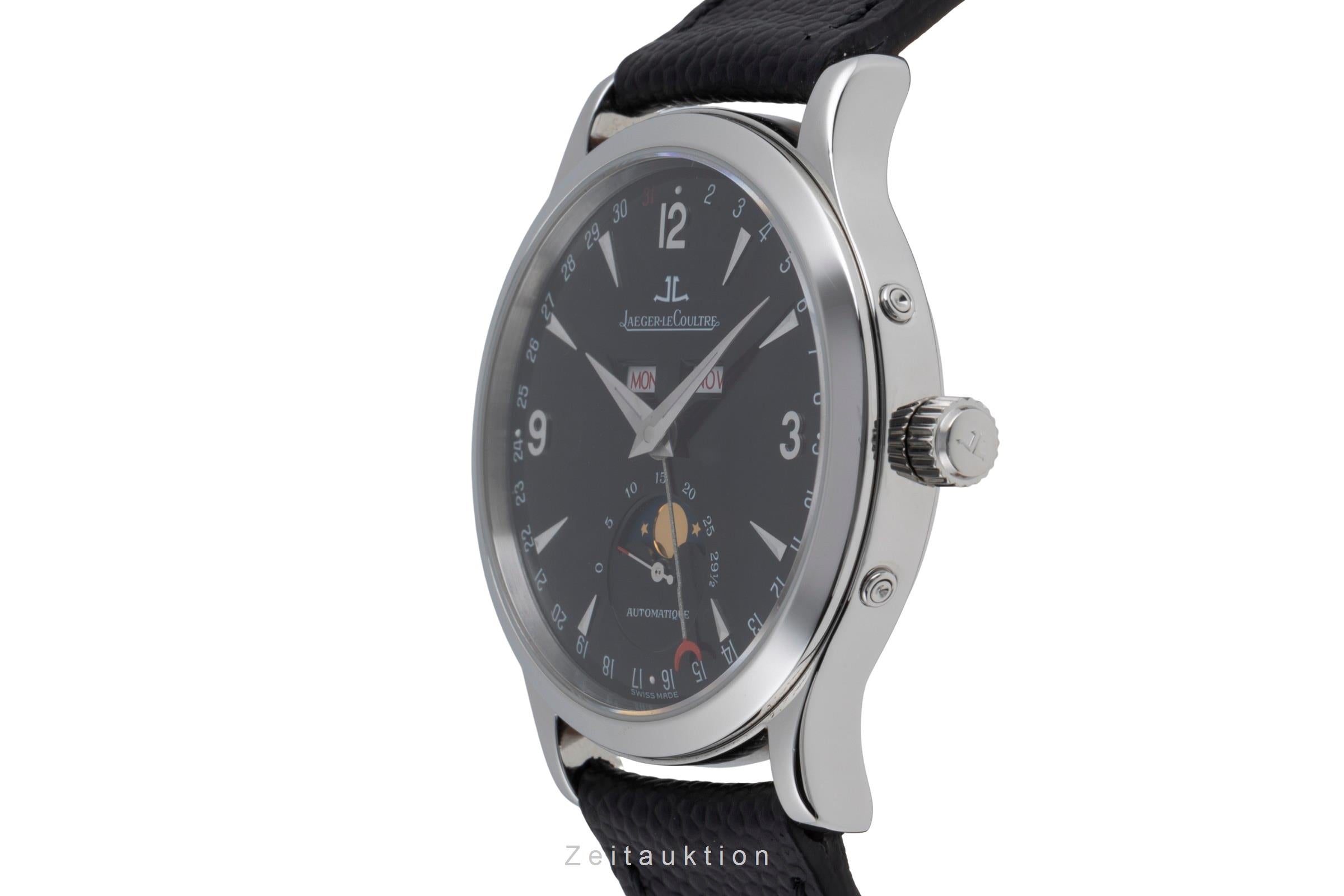 Jaeger LeCoultre Master Calendar acero automático reloj para caballeros 140.8.98.S	  [2503222]