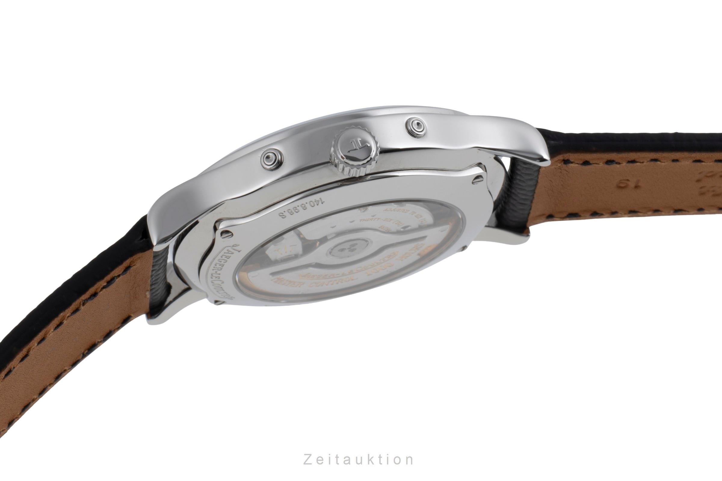 Jaeger LeCoultre Master Calendar acero automático reloj para caballeros 140.8.98.S	  [2503222]