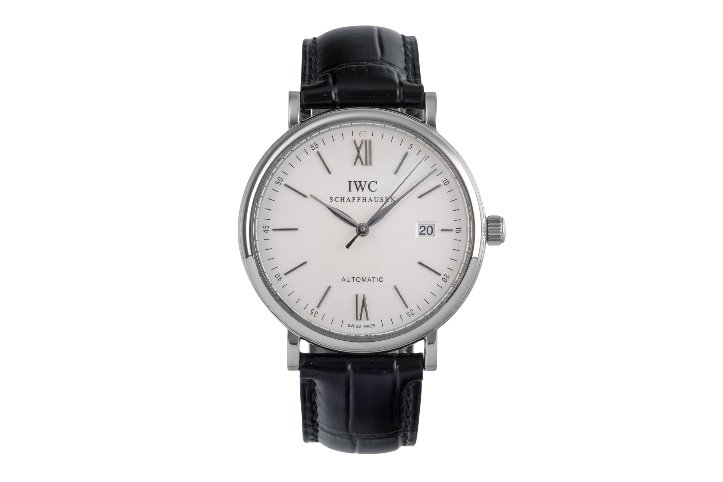 IWC Portofino acciaio automatismo orologio da uomo IW356501 LP: 5300EUR  [2503223]