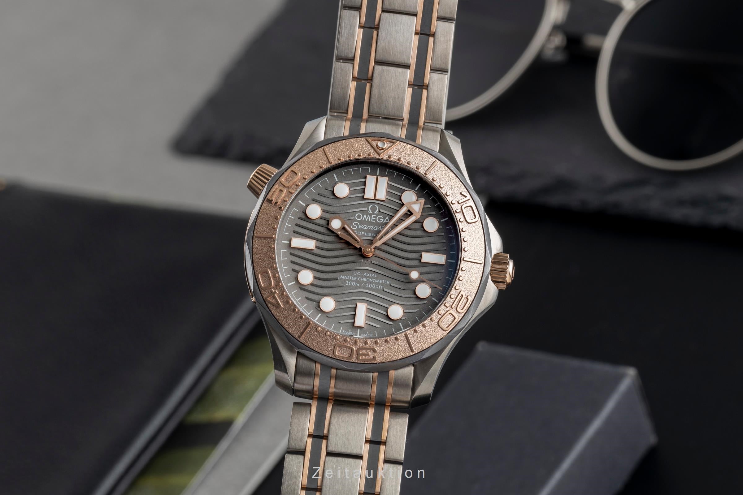 Omega Seamaster titanio / oro automatismo orologio da uomo 210.60.42.20.99.001 LP: 16200EUR Limited  [2503224]