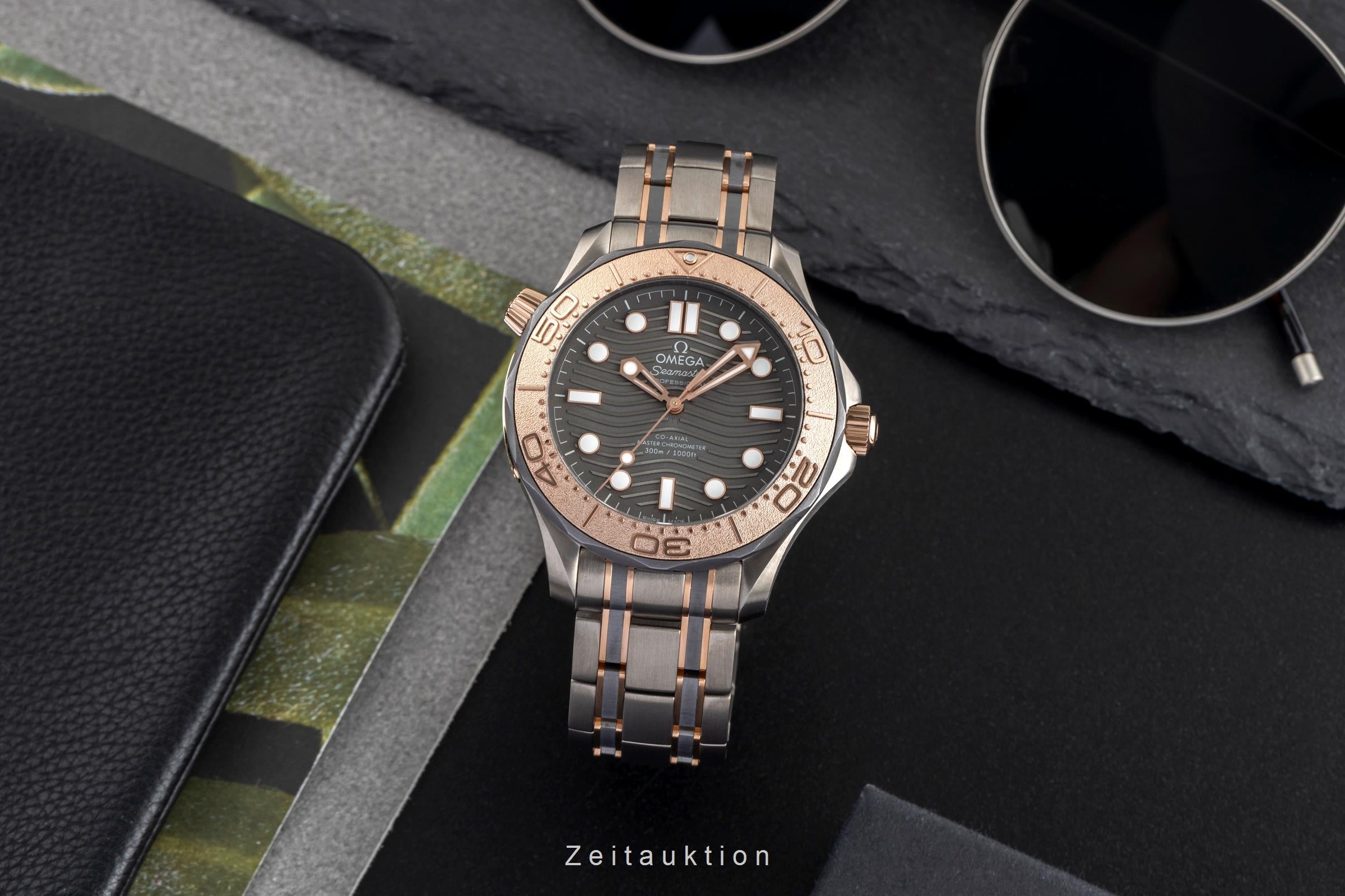 Omega Seamaster titanio / oro automatismo orologio da uomo 210.60.42.20.99.001 LP: 16200EUR Limited  [2503224]