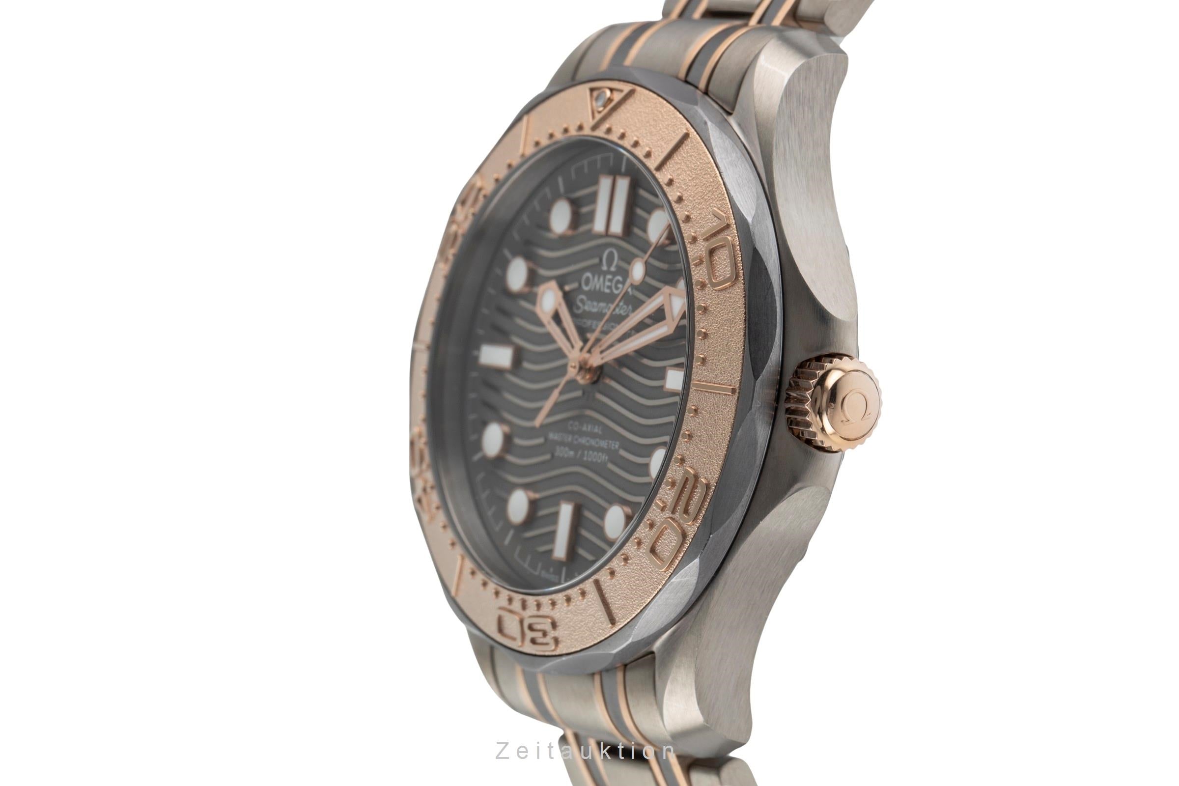 Omega Seamaster titanio / oro automatismo orologio da uomo 210.60.42.20.99.001 LP: 16200EUR Limited  [2503224]